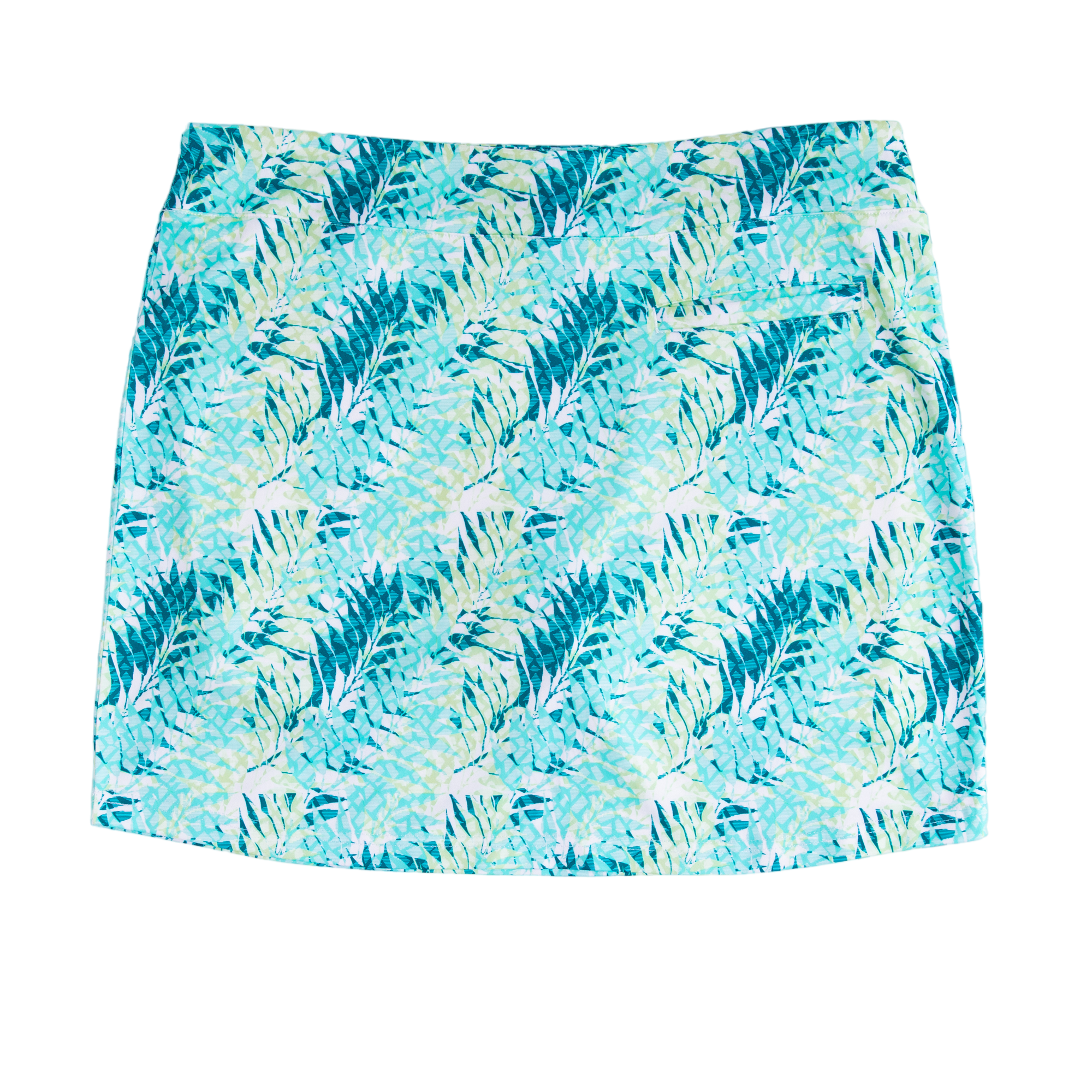 Tropical Floral Pull-On Women's 16.5" Golf Skort