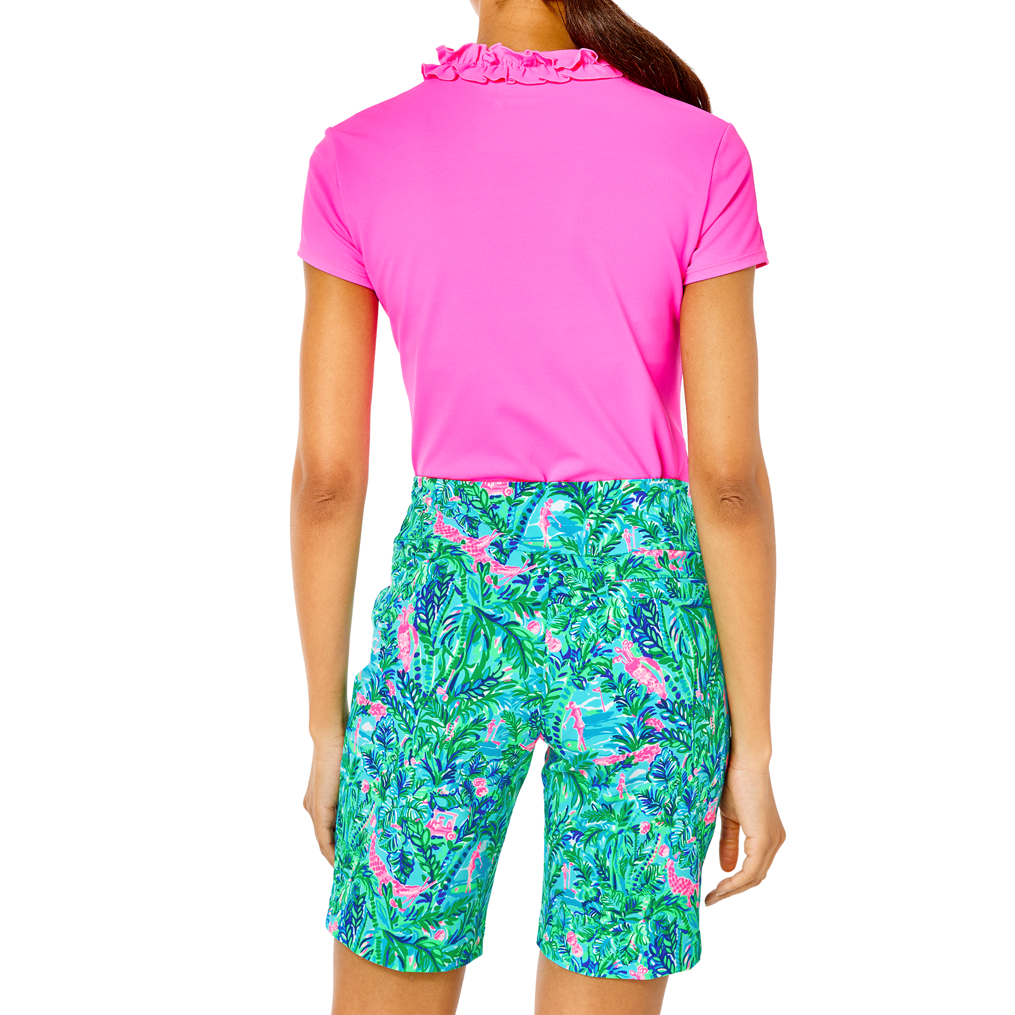 Reid Parfection Pull On Women's 9" Golf Shorts
