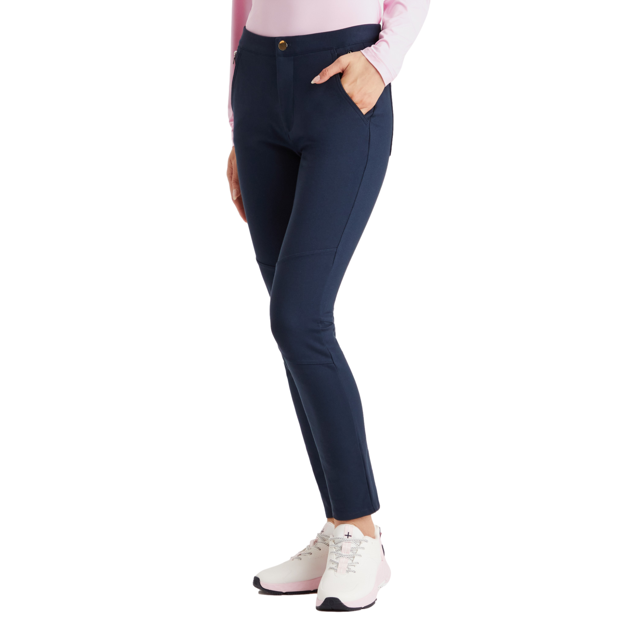 Double Knit 29" Moto Leggings Women's Golf Pants