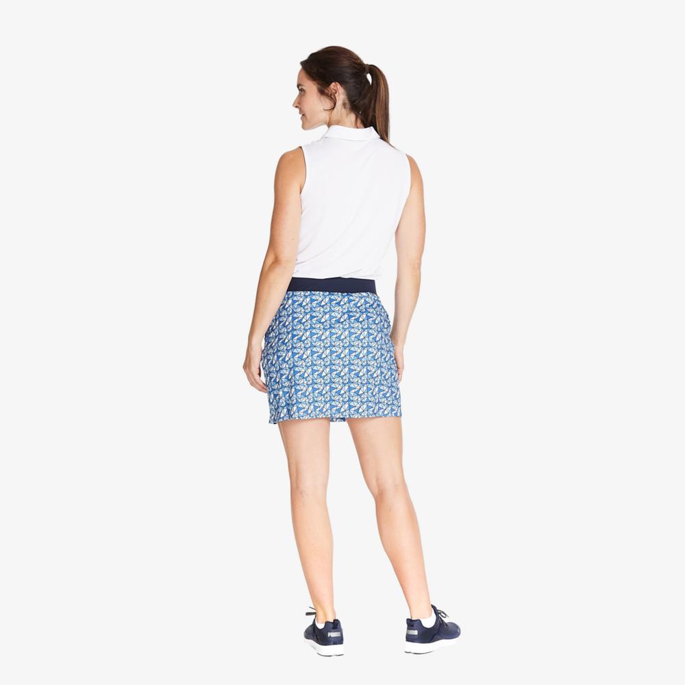 Mosaic Print Pull-On 17" Skirt