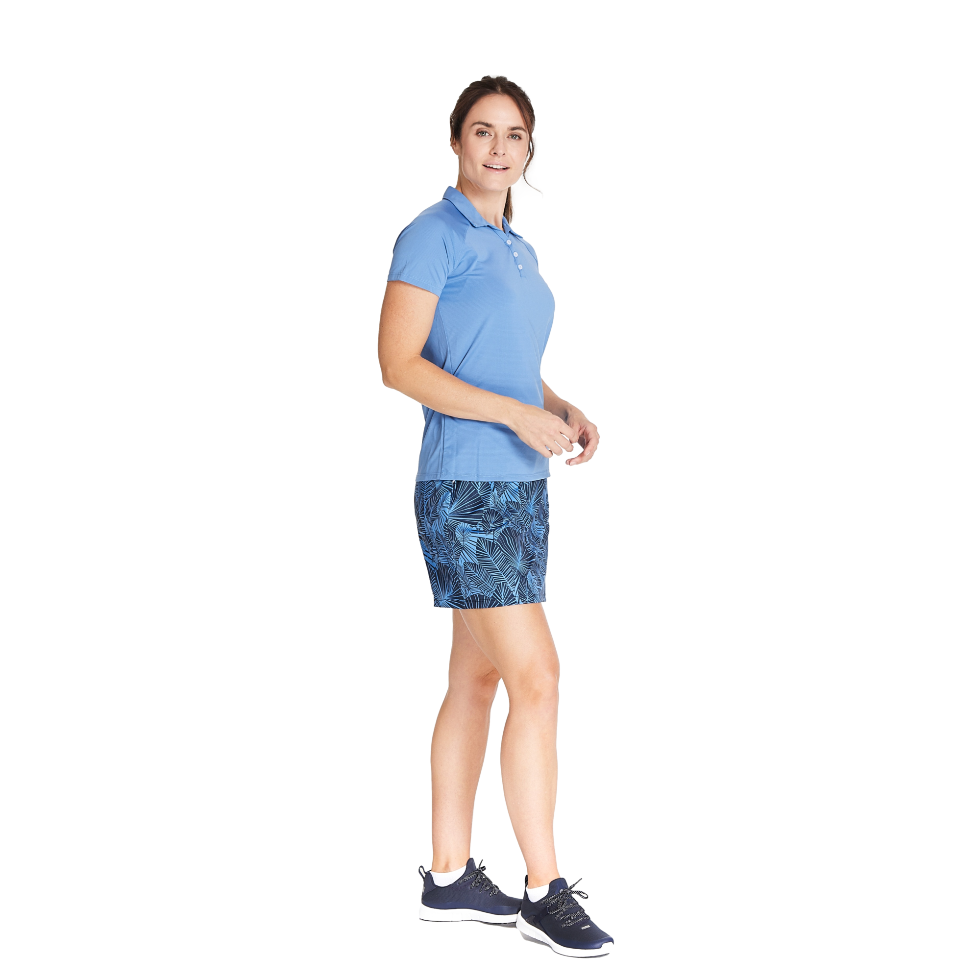 Azure Sky Short Sleeve Polo Shirt