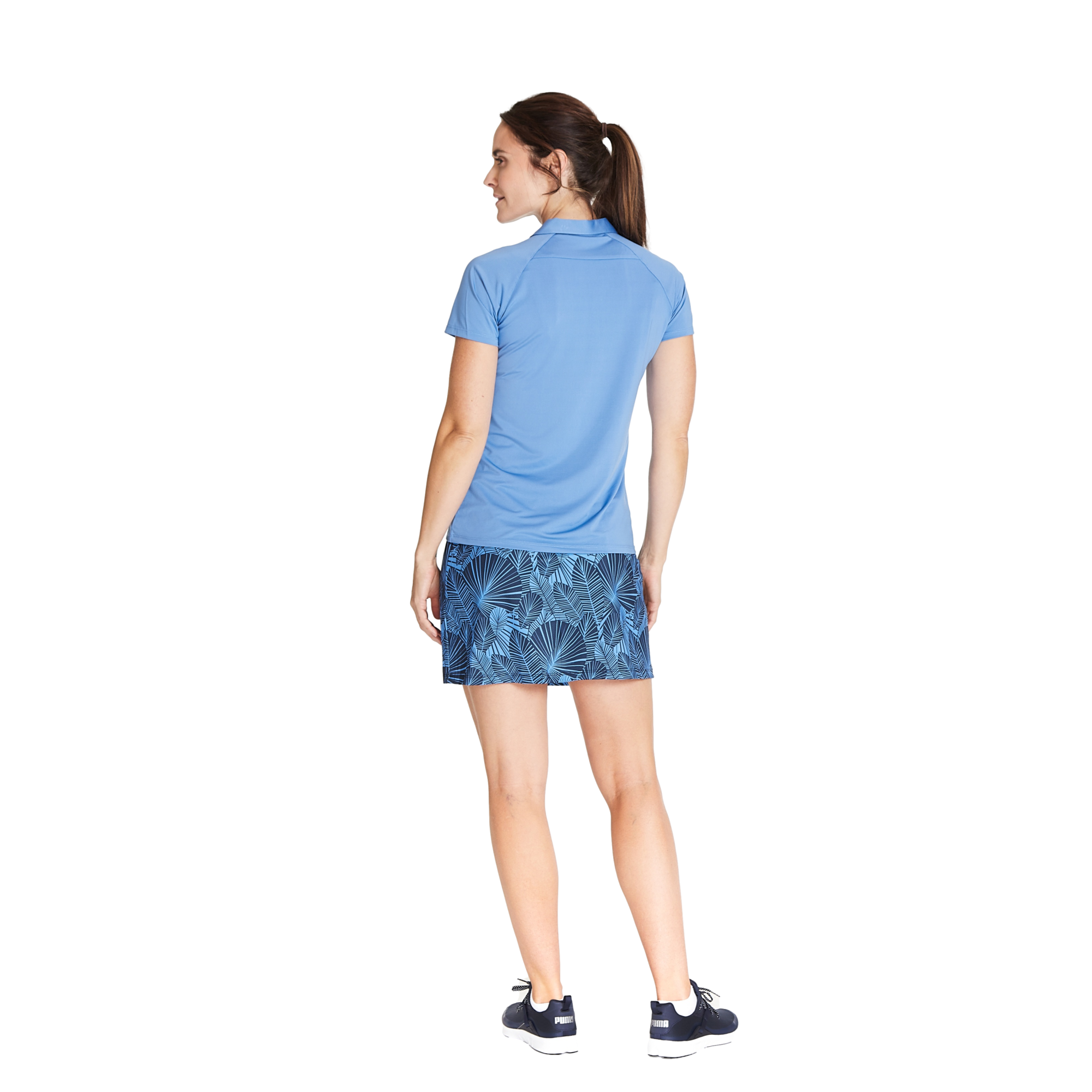 Azure Sky Short Sleeve Polo Shirt