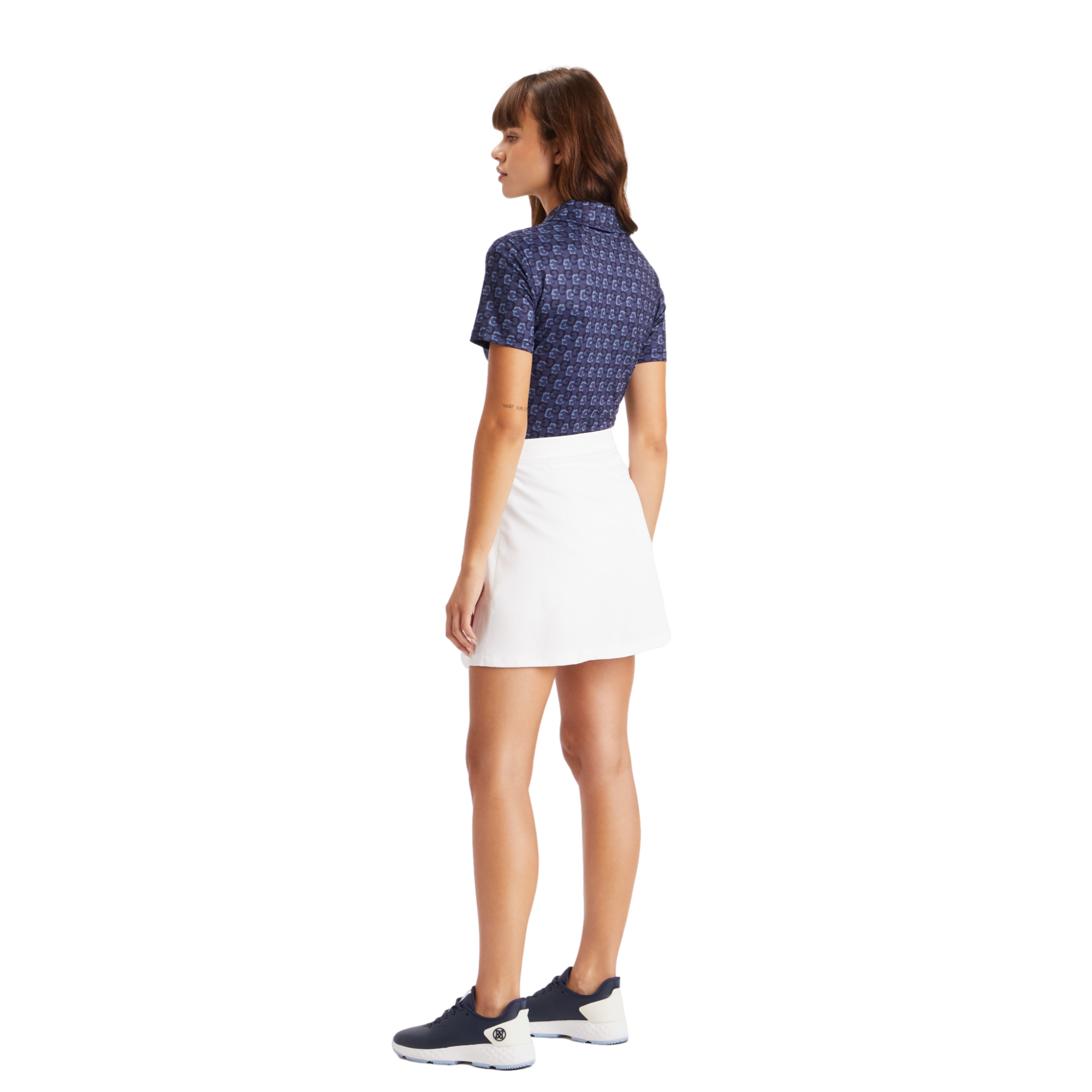 Allover G's Tech Short Sleeve Polo Shirt
