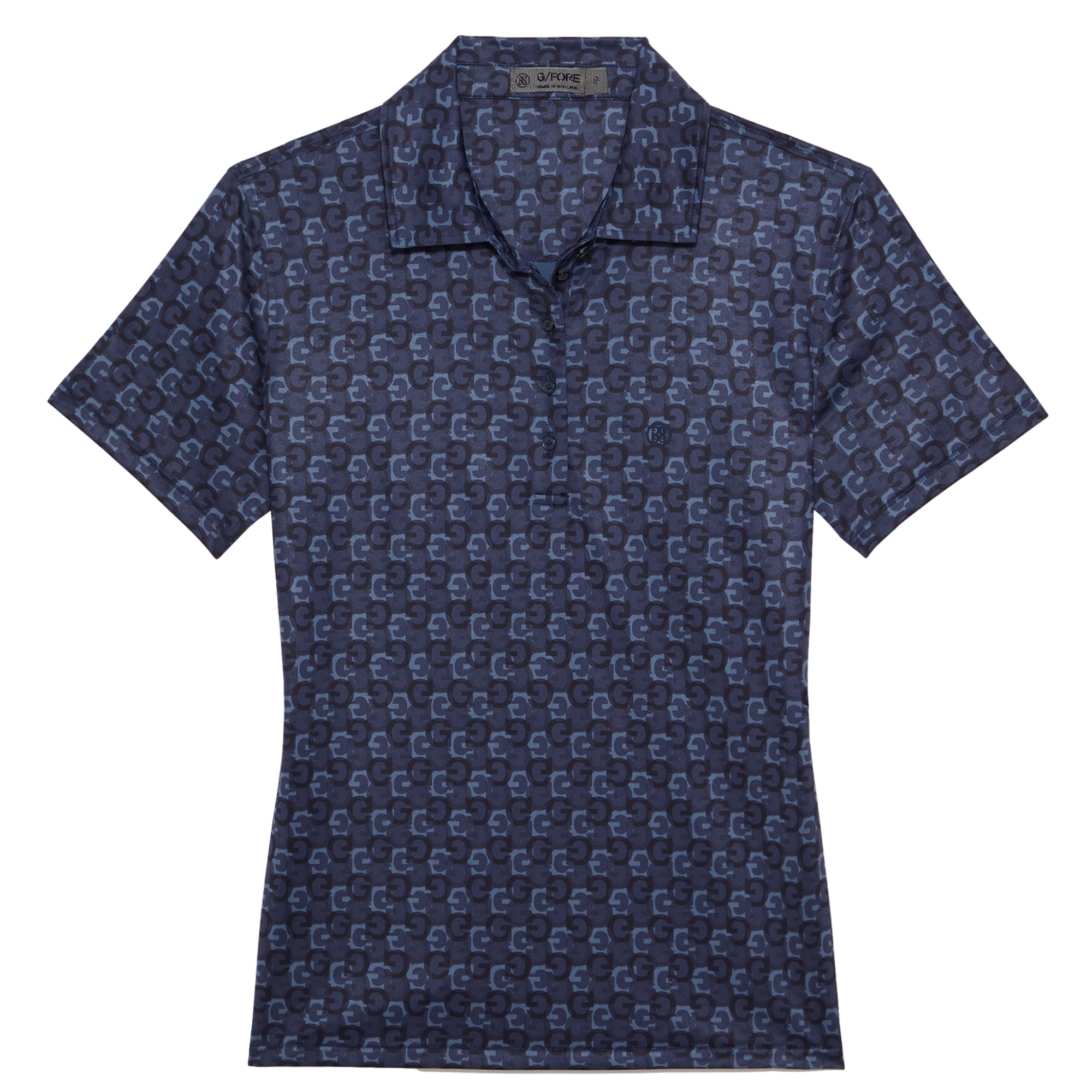 Allover G's Tech Short Sleeve Polo Shirt