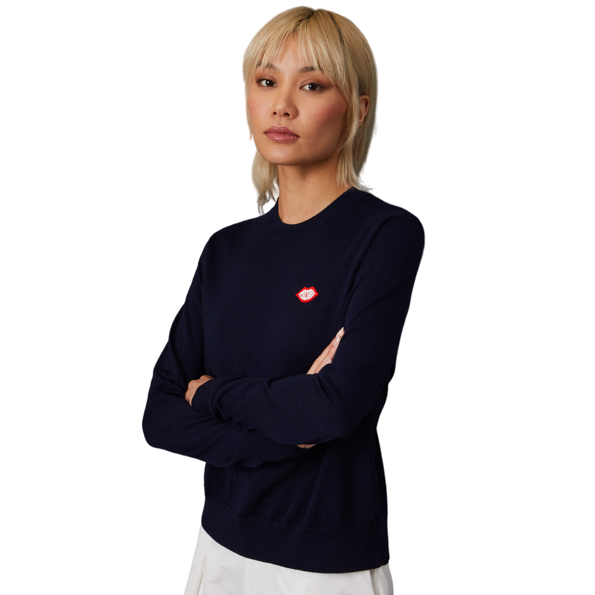 Mother Golfer Wool Sweater