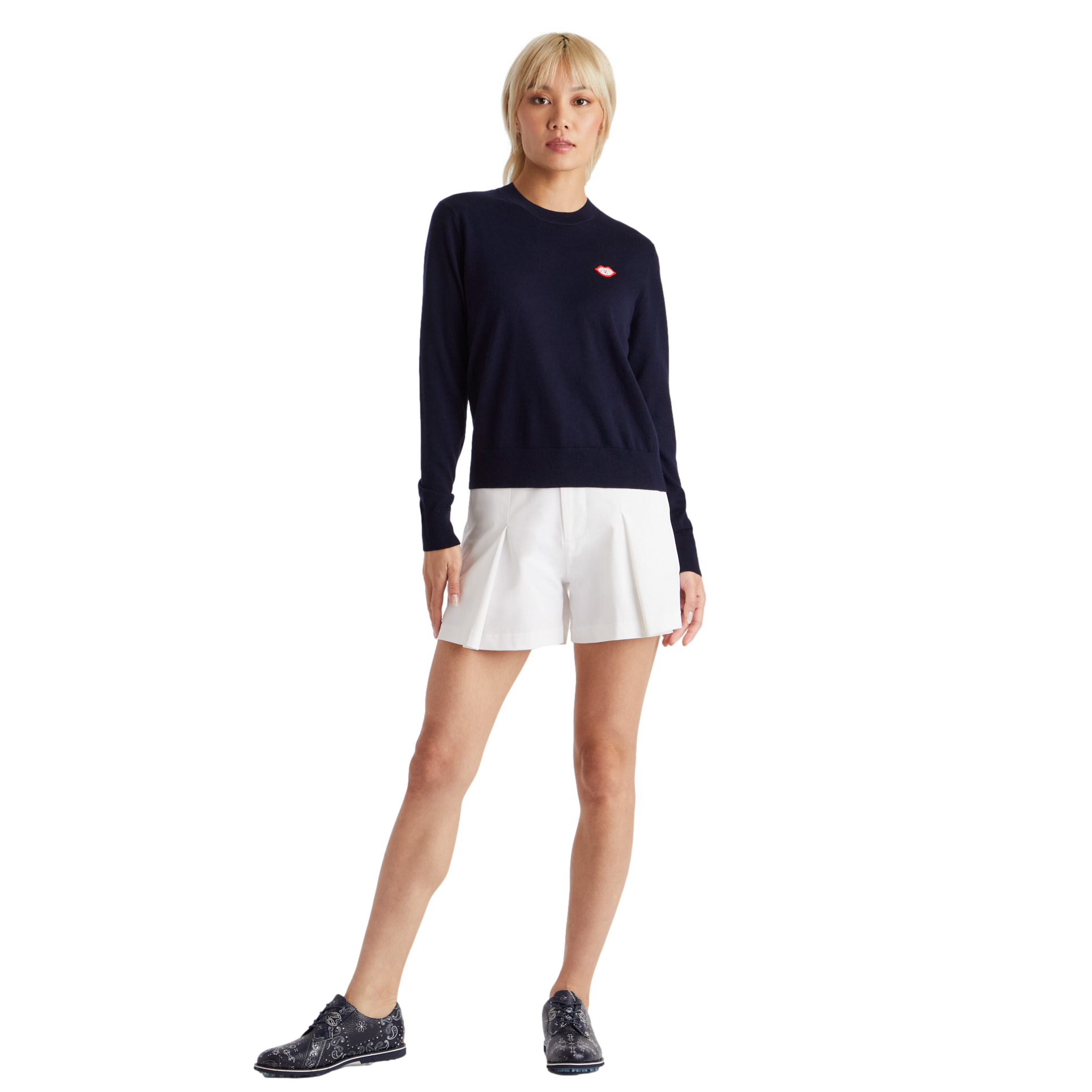 Mother Golfer Wool Sweater