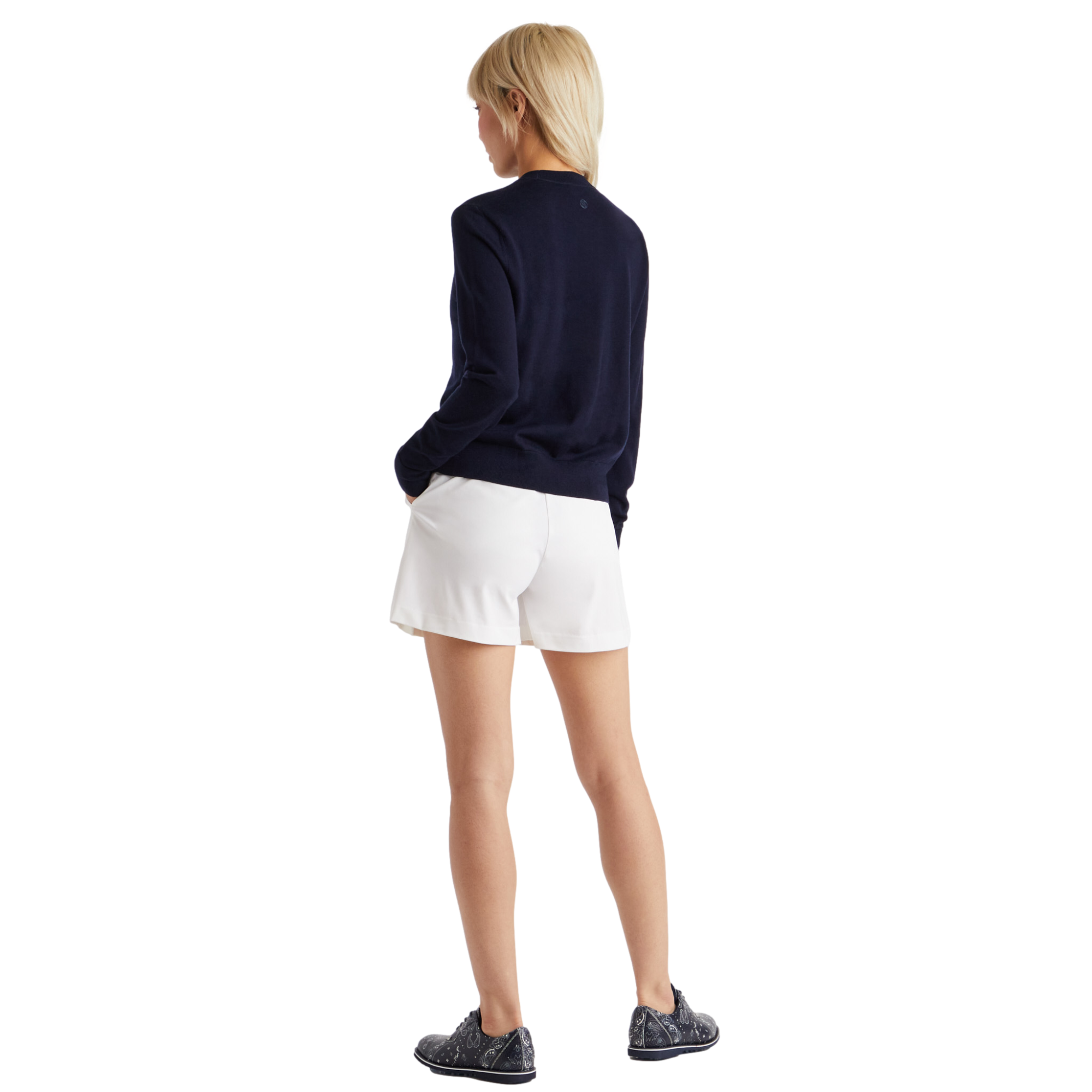 Mother Golfer Wool Sweater