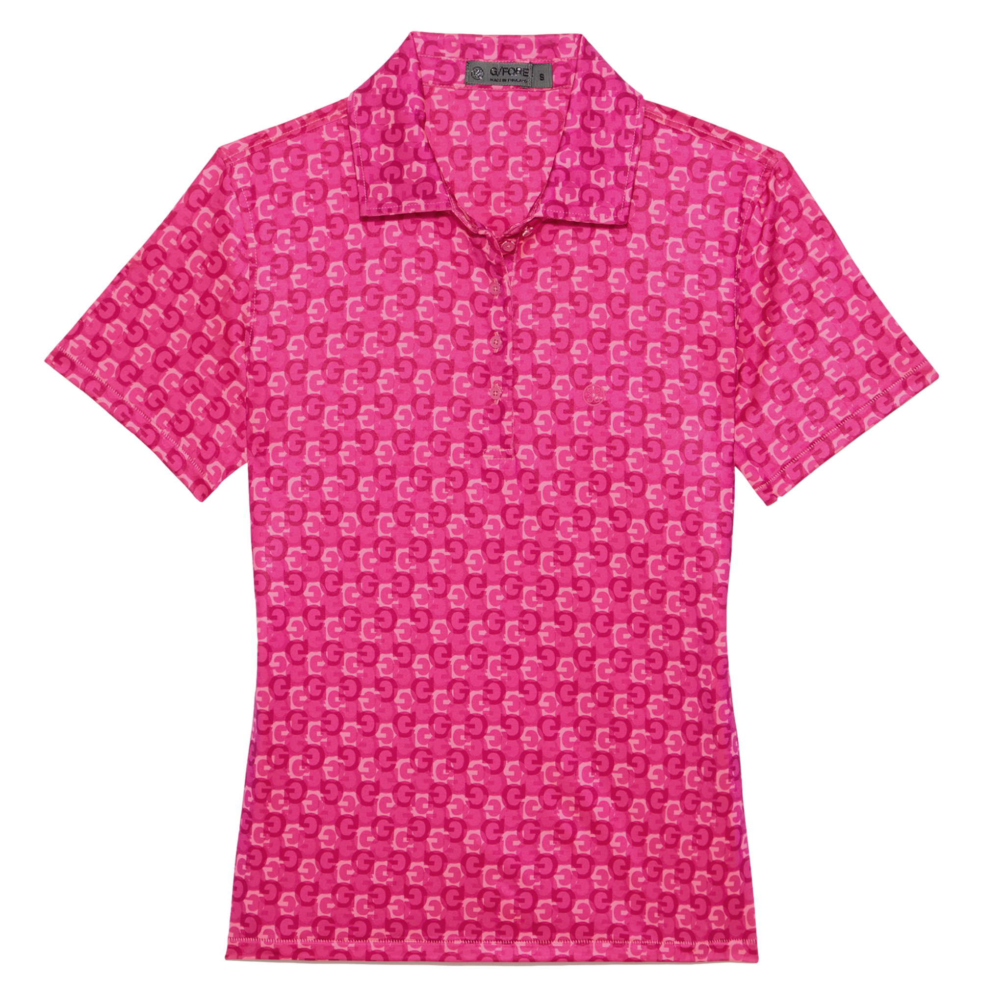 Allover G's Tech Short Sleeve Polo Shirt