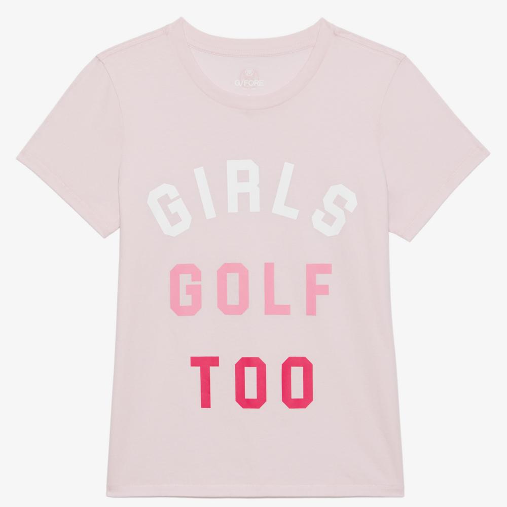 Girls Golf Too T-Shirt