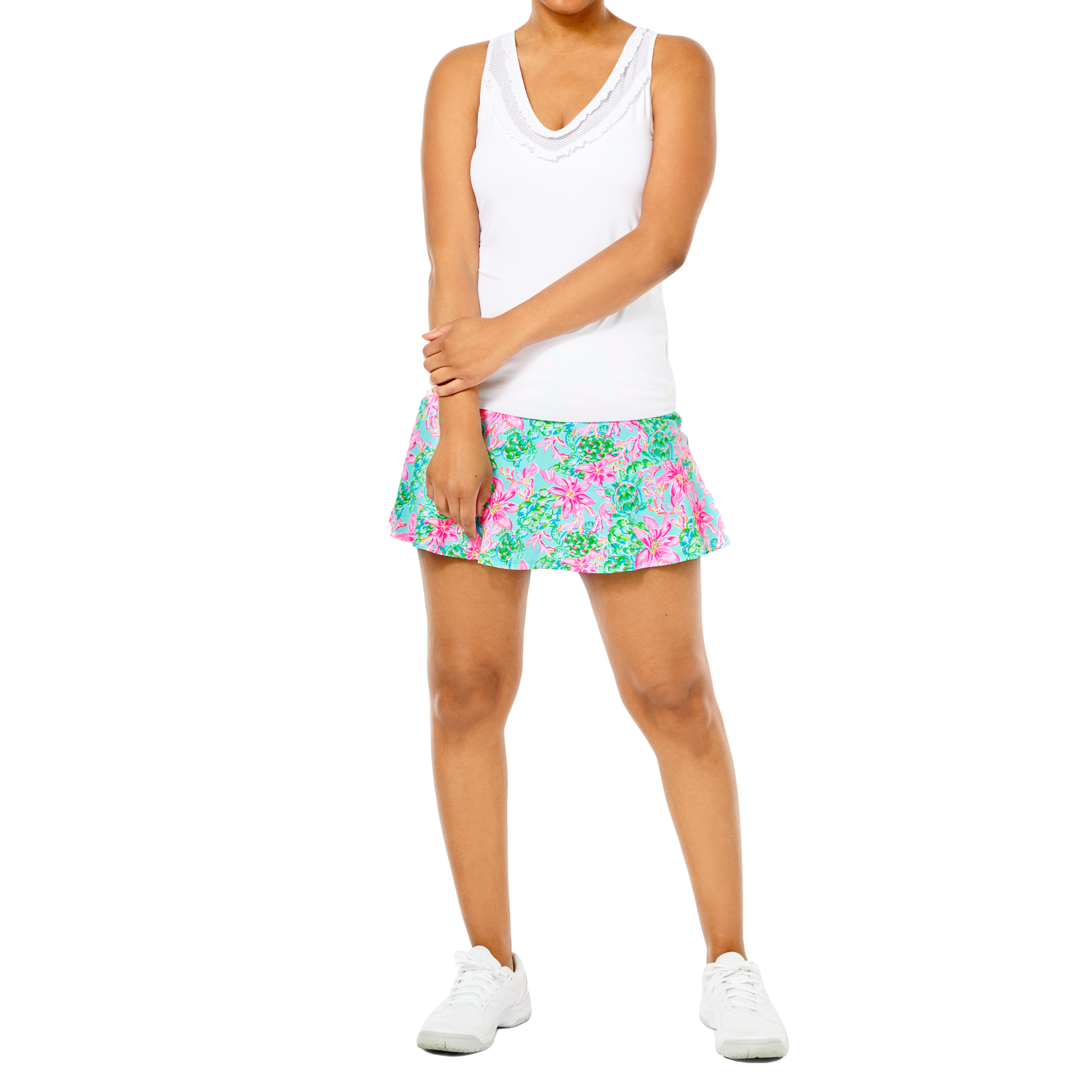 Ruah Bra Tank Women's Sleeveless Golf Shirt