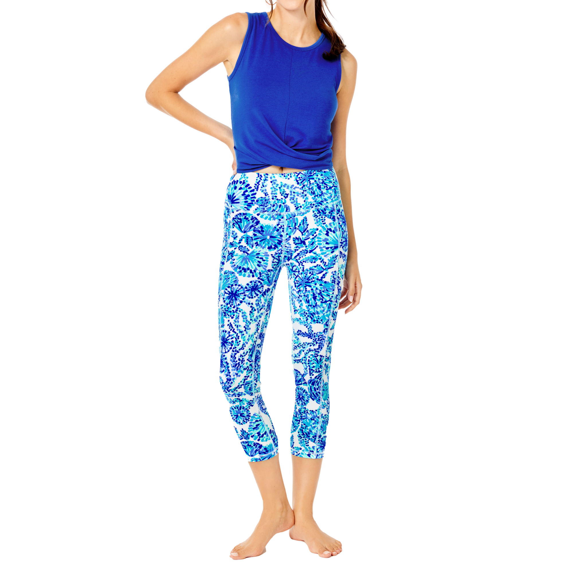 Lilly Pulitzer Weekender High-Rise Crop Shell Me 21