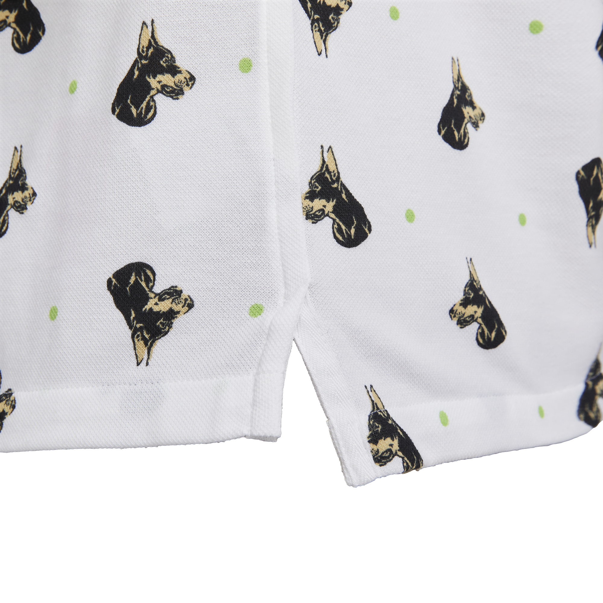 Slim-Fit Printed Men's Tennis Polo