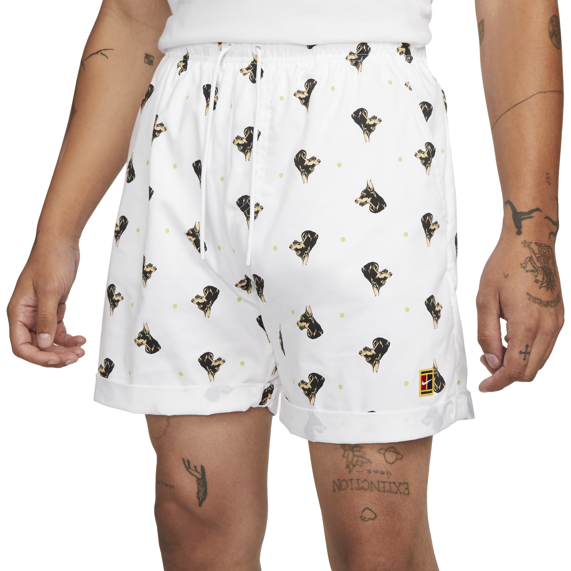 NikeCourt Dri-FIT Men's Printed Tennis Shorts