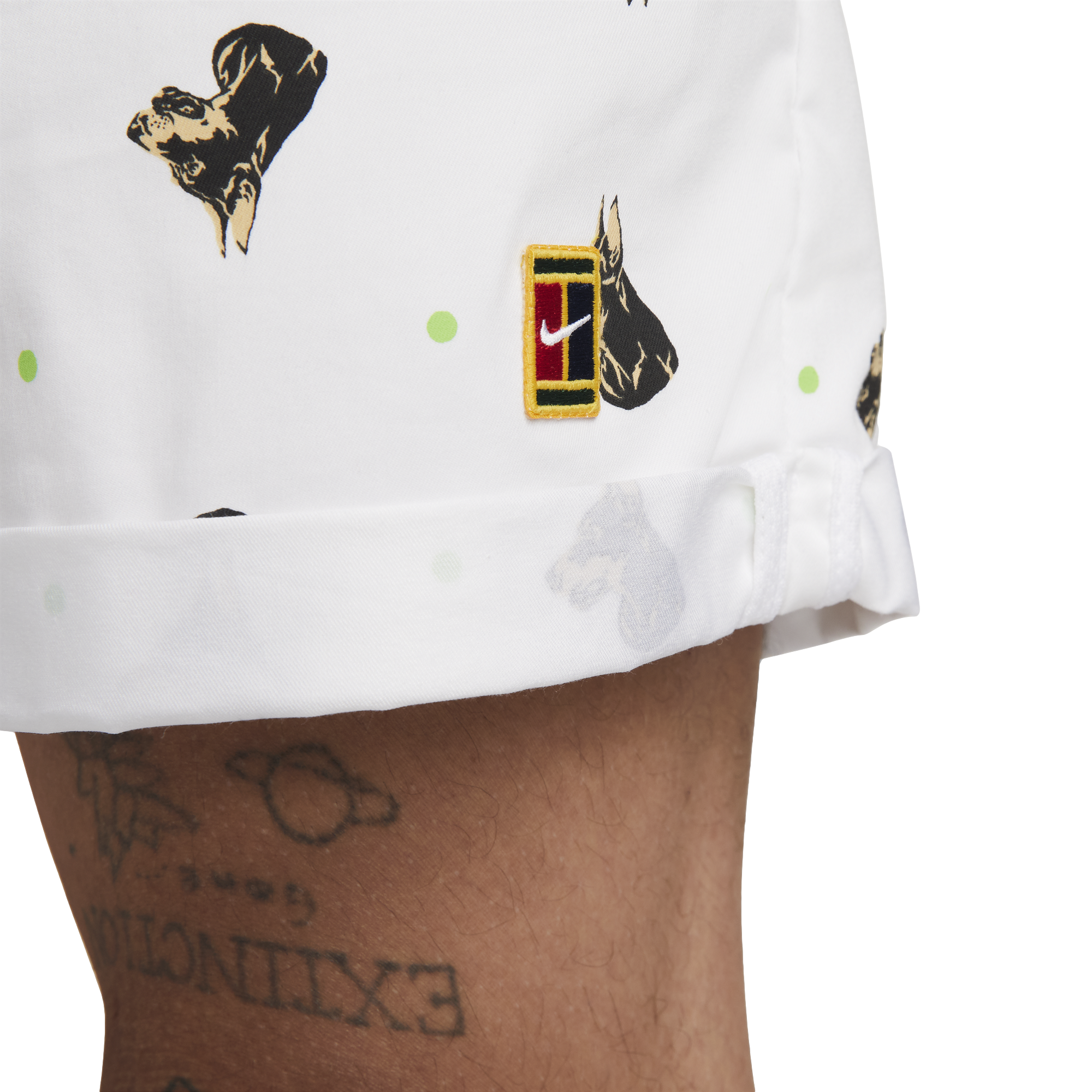 NikeCourt Dri-FIT Men's Printed Tennis Shorts