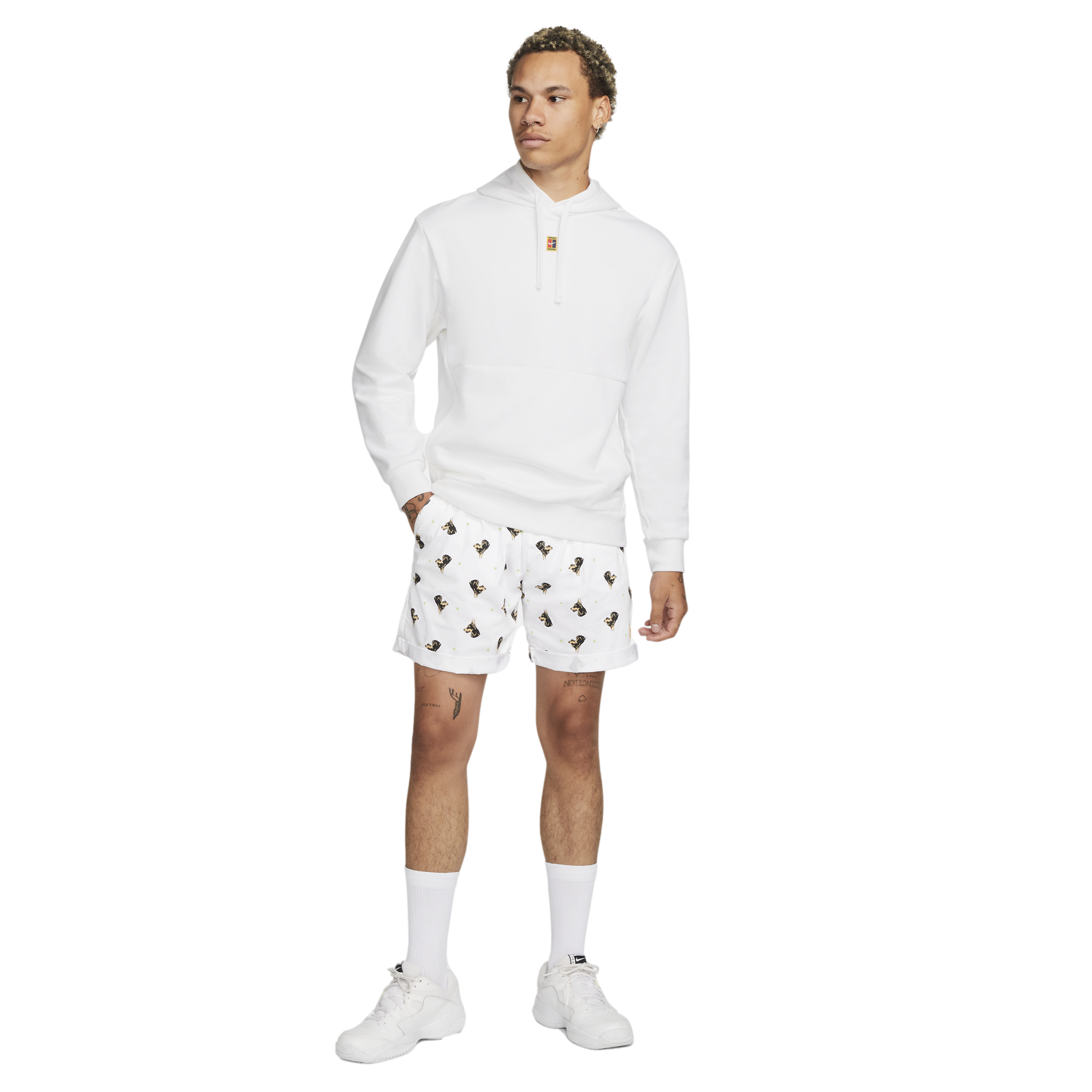 NikeCourt Dri-FIT Men's Printed Tennis Shorts