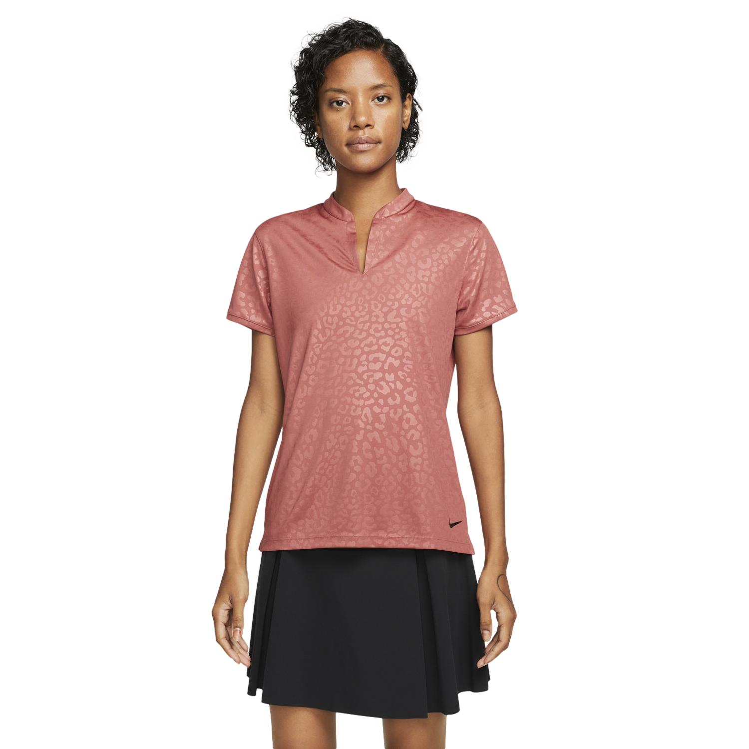 Dri-FIT Victory Animal Embossed Women's Short Sleeve Golf Polo Shirt