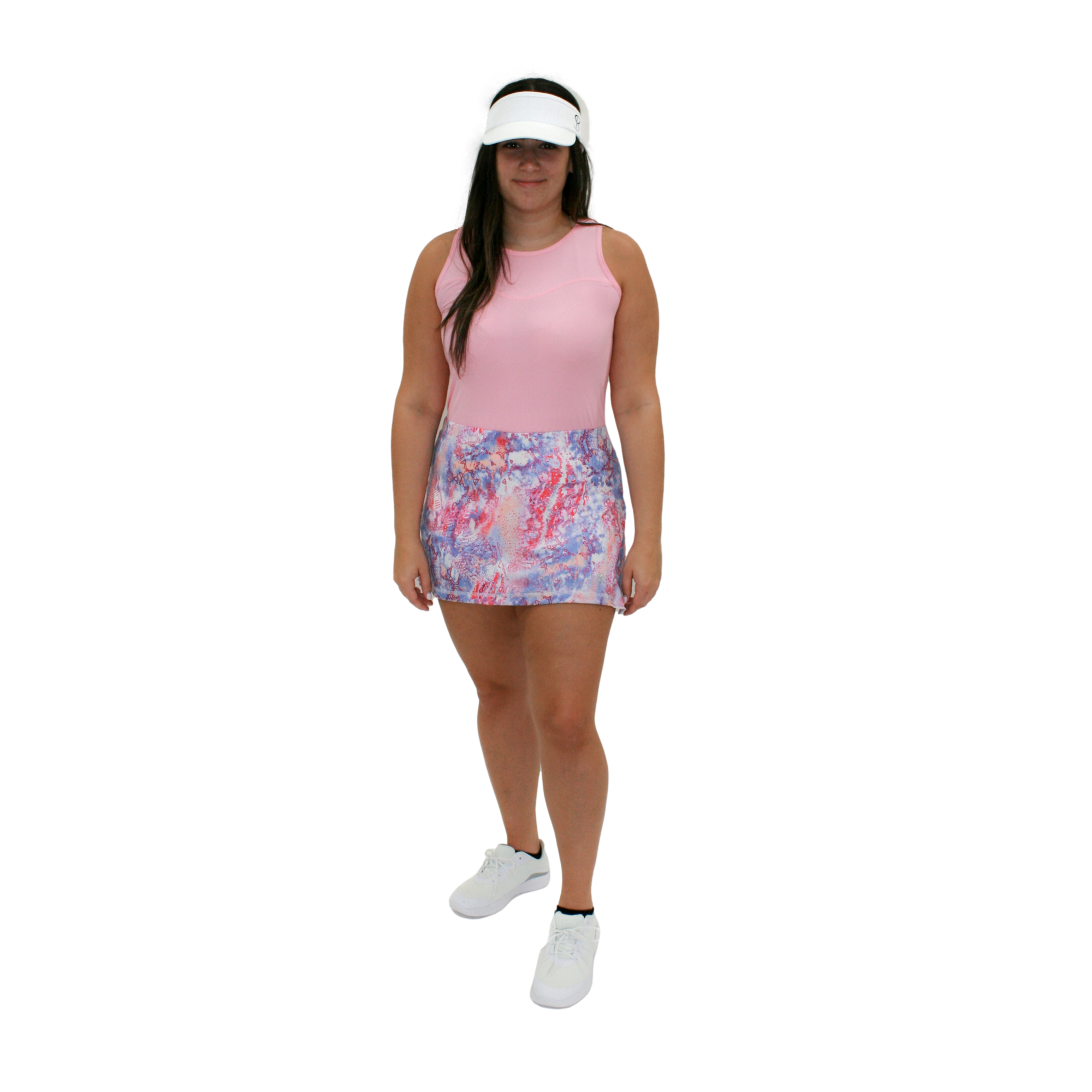 Bella Lite Collection: Pink Mineral 13" Skort