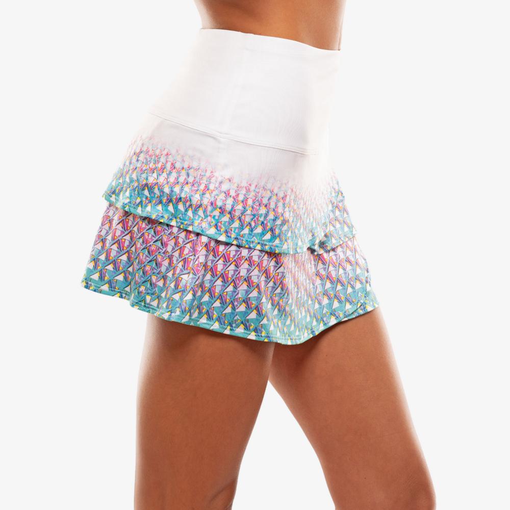 Dimensional Geo Skirt 14" Scalloped Skirt