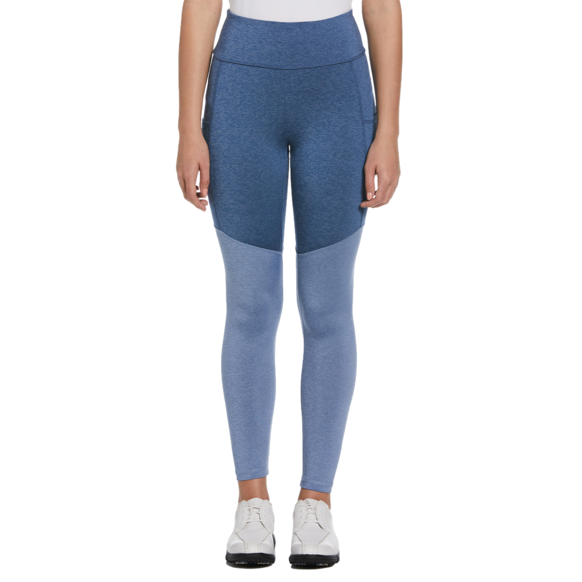 Tonal Blocked Space-Dye 24" Leggings Women's Golf Pants