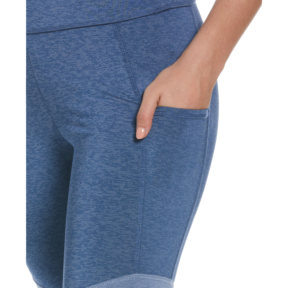 Tonal Blocked Space-Dye 24" Leggings Women's Golf Pants