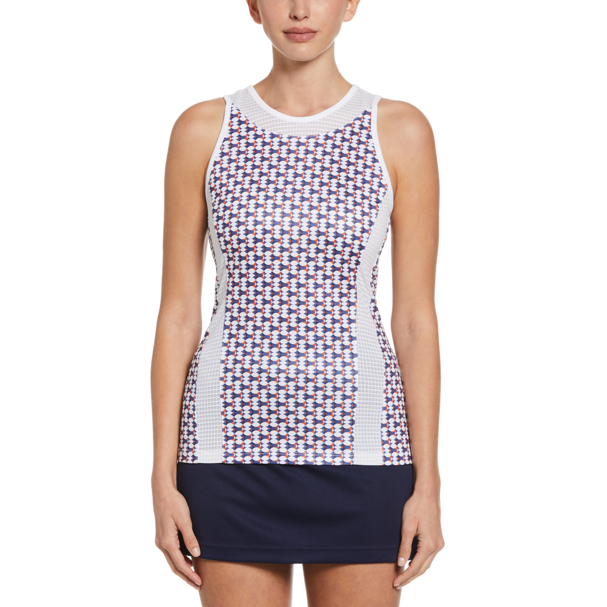 Geo Printed Women's Tennis Tank Top