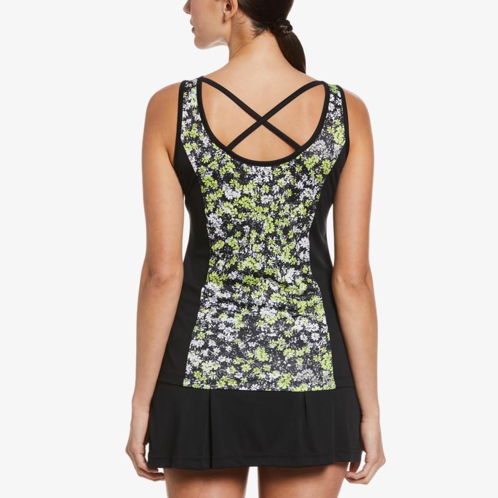 Floral Printed Strappy Tank Top