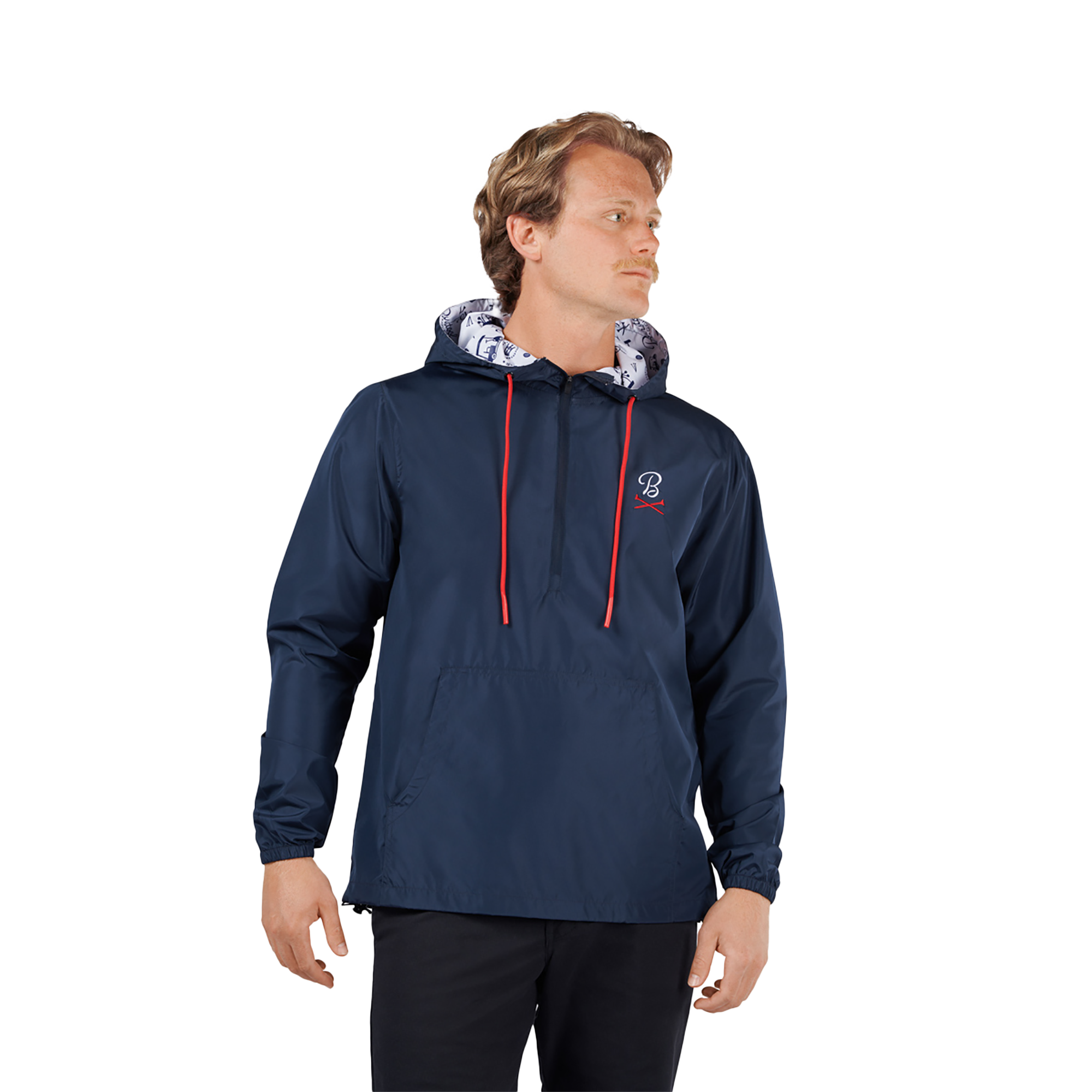 Barstool Golf Packable Windbreaker Jacket