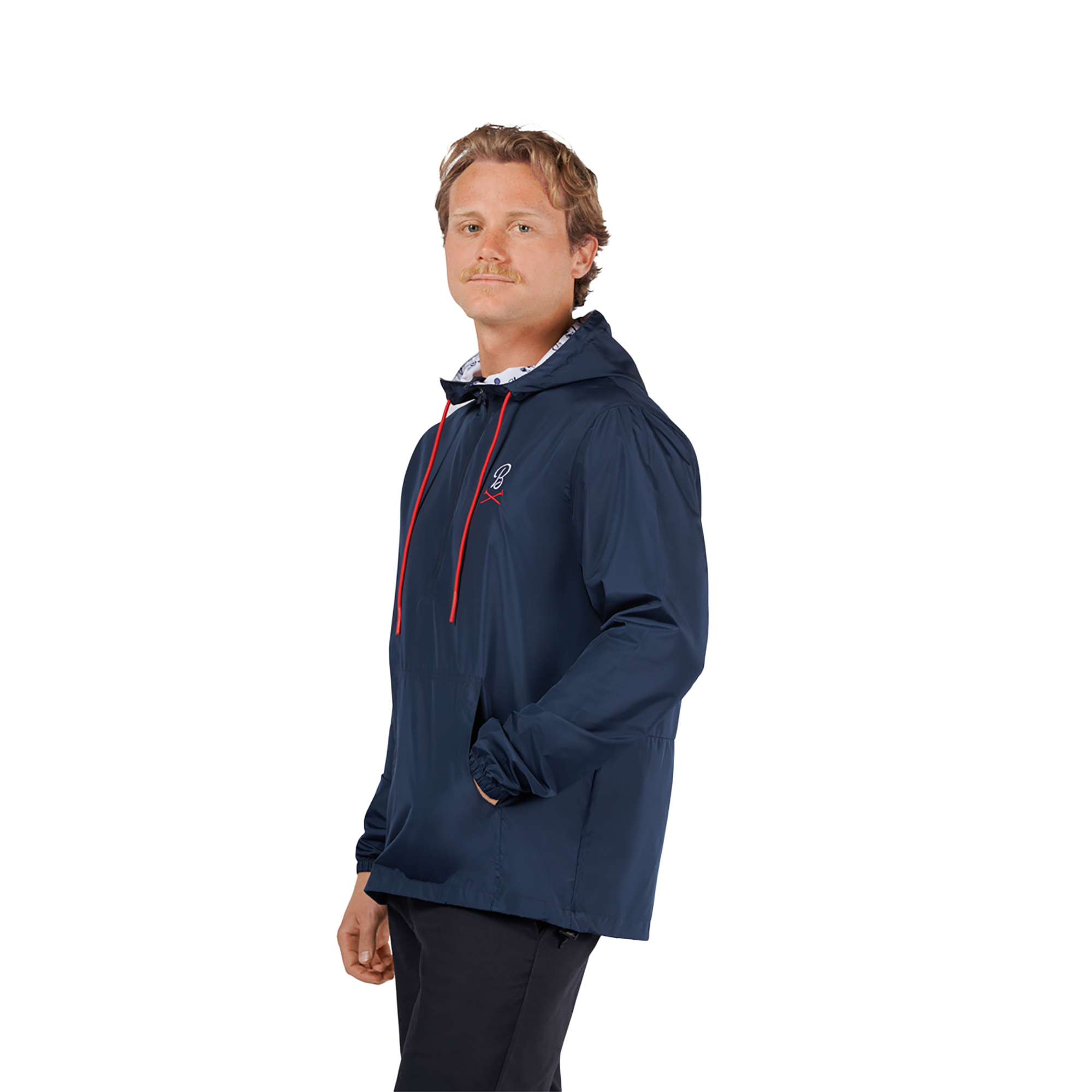 Barstool Golf Packable Windbreaker Jacket
