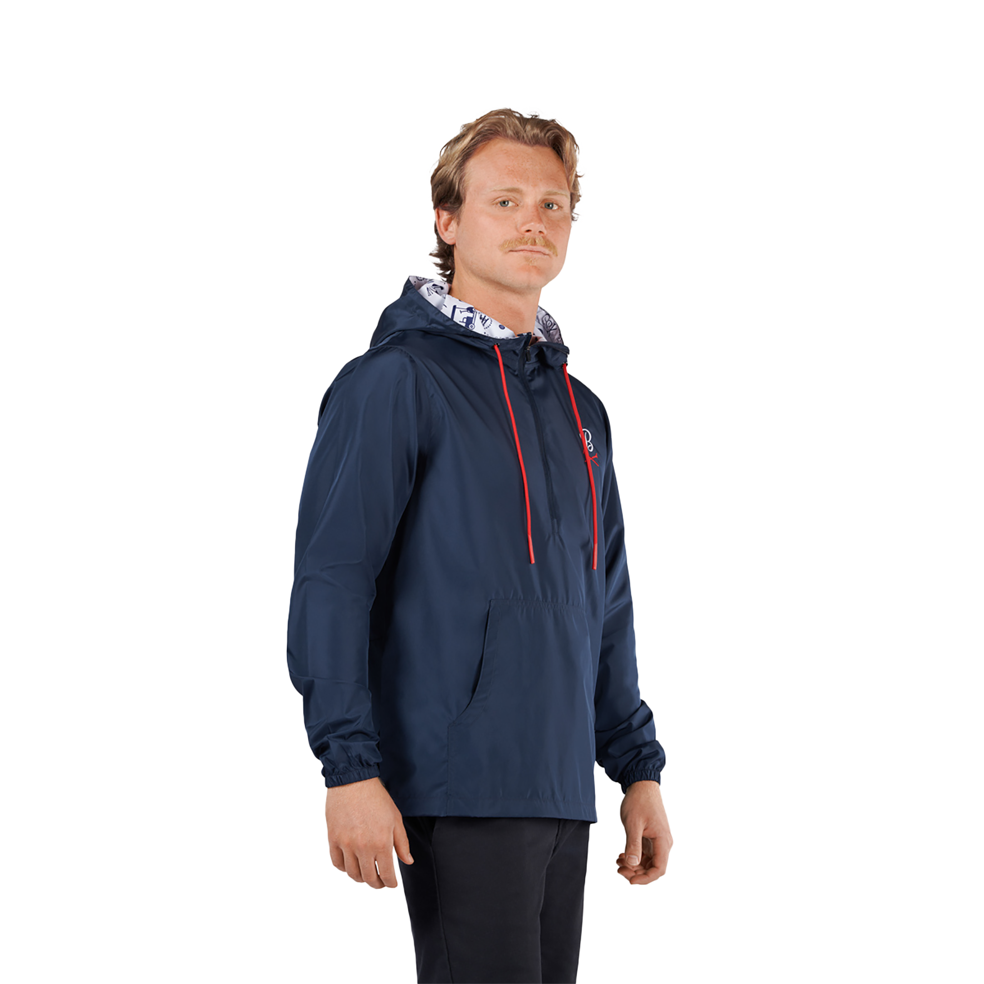 Barstool Golf Packable Windbreaker Jacket