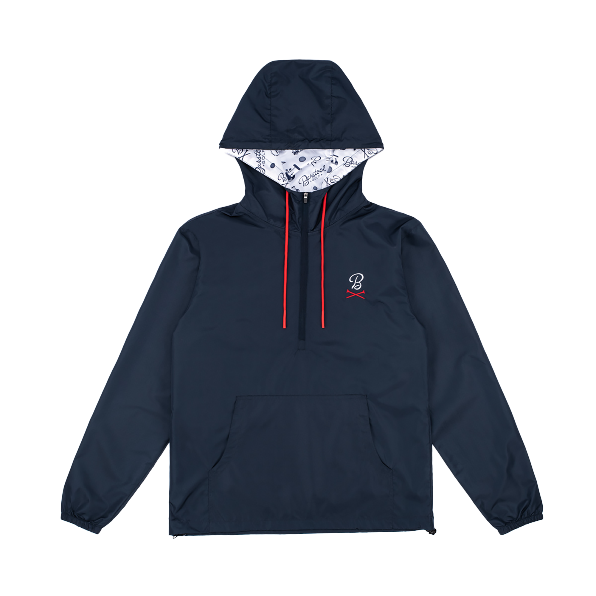Barstool Golf Packable Windbreaker Jacket