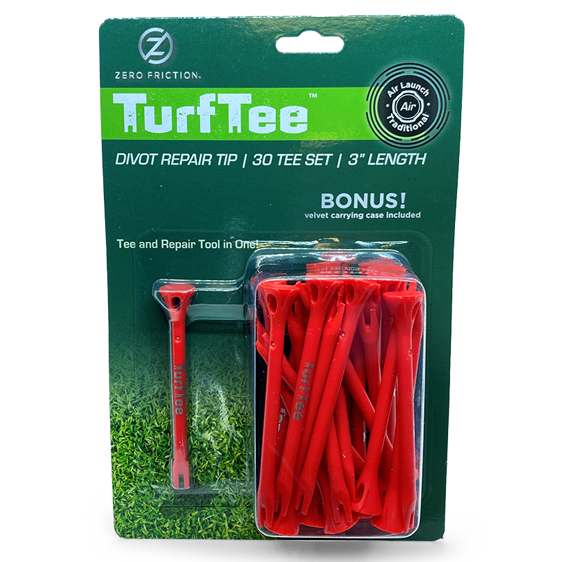 Turf Tee Air Launch 3" Tees 30-Pack