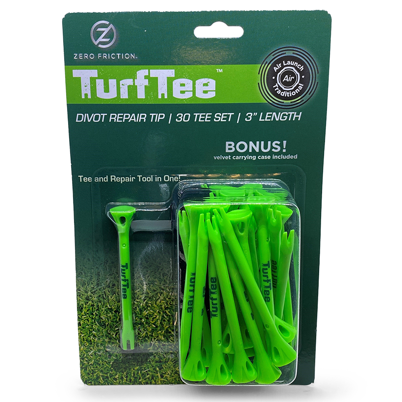 Turf Tee Air Launch 3" Tees 30-Pack