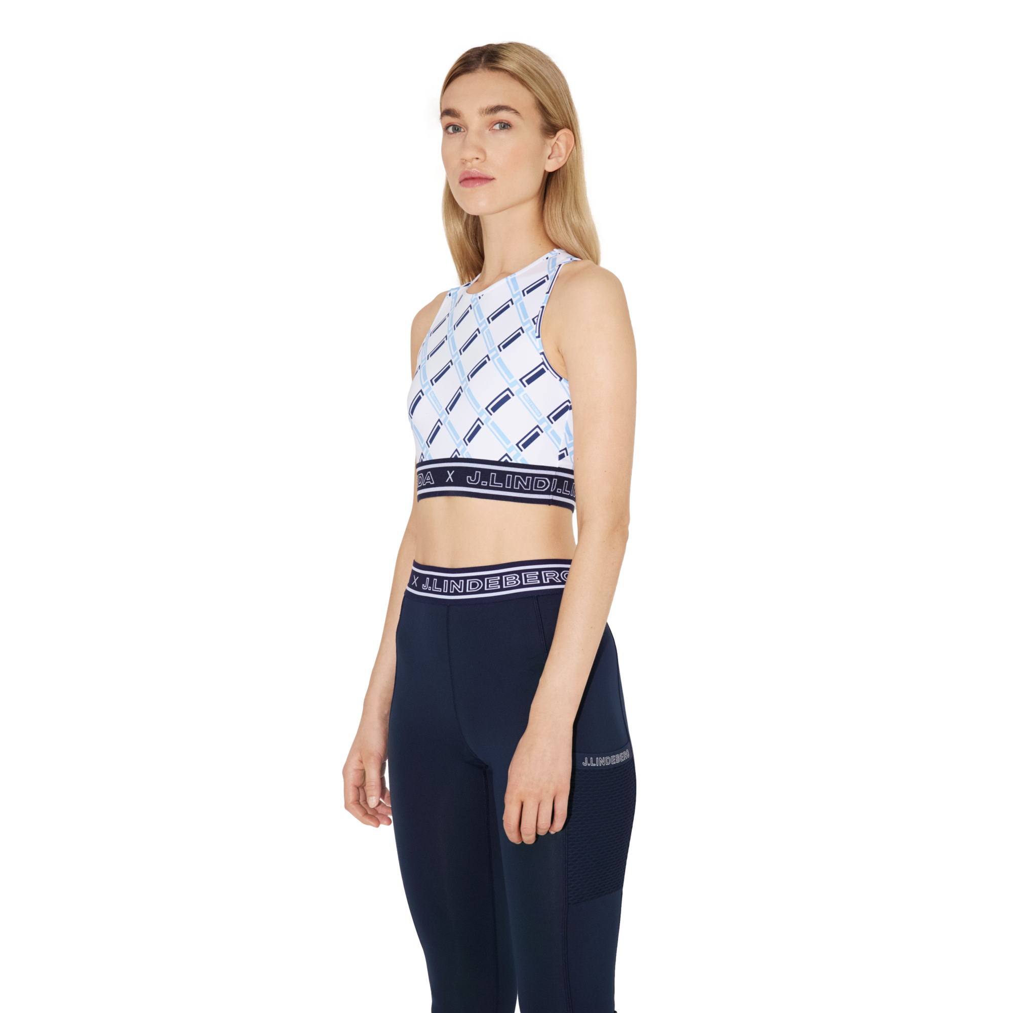 Nelly Korda Cropped Sport Top