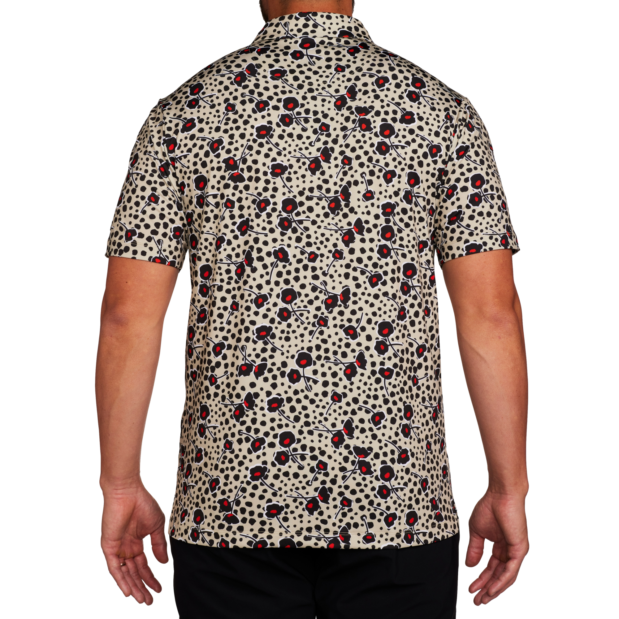 Cherry Bomb Short Sleeve Polo Shirt