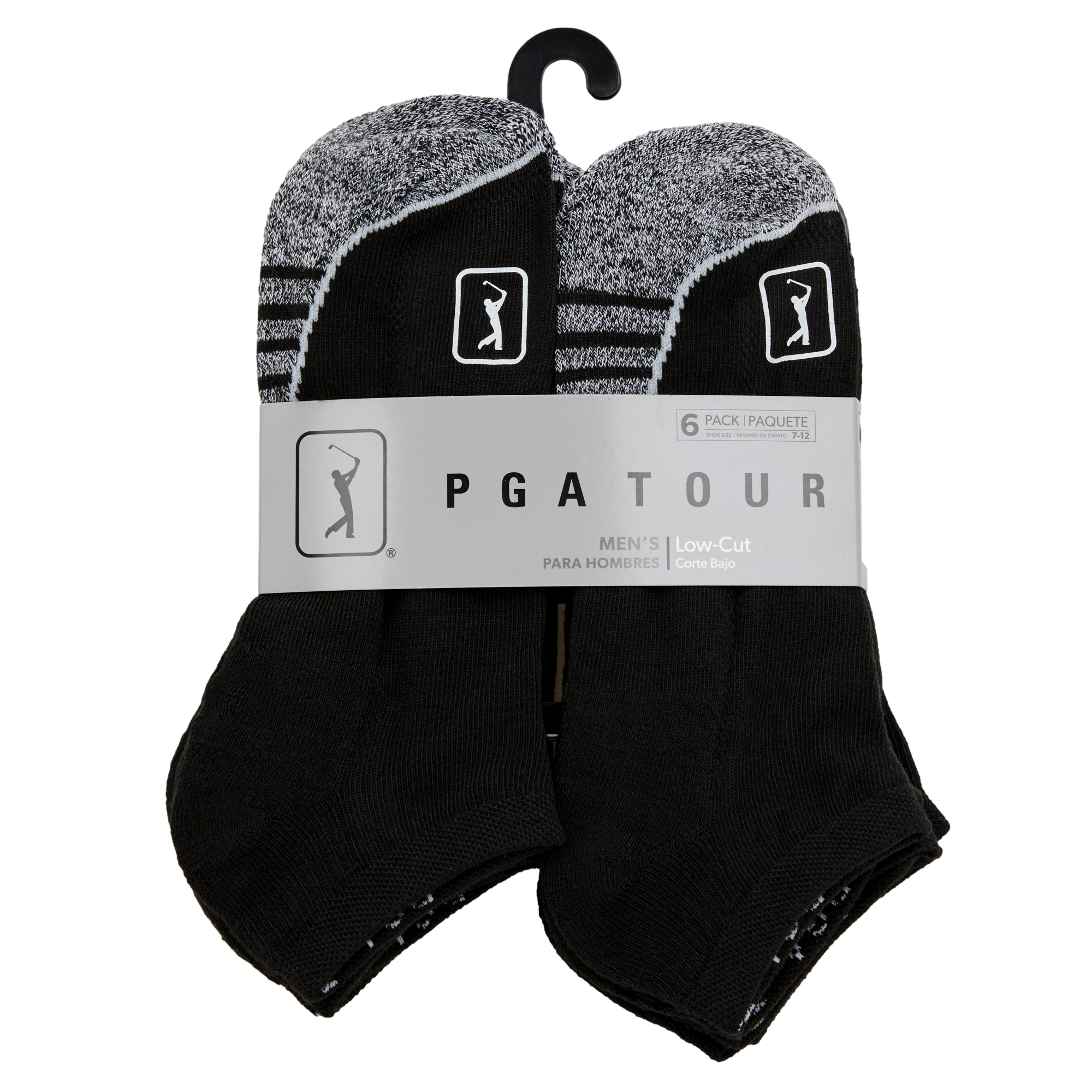 Men's Low Cut Golf Socks, 6-Pack