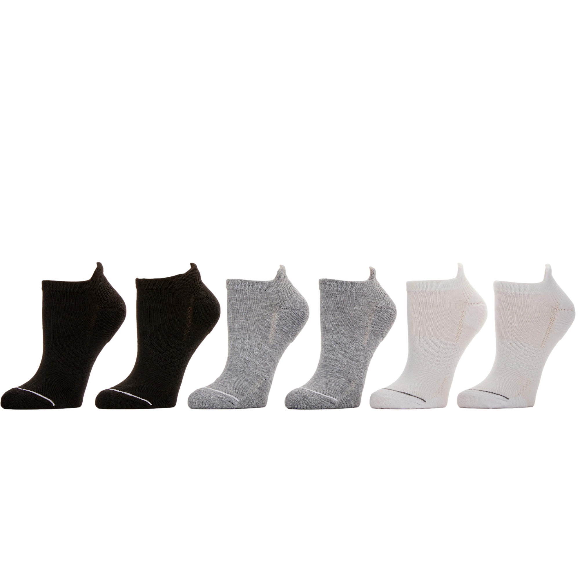 Ladies Low Cut Golf Socks, 6-Pack