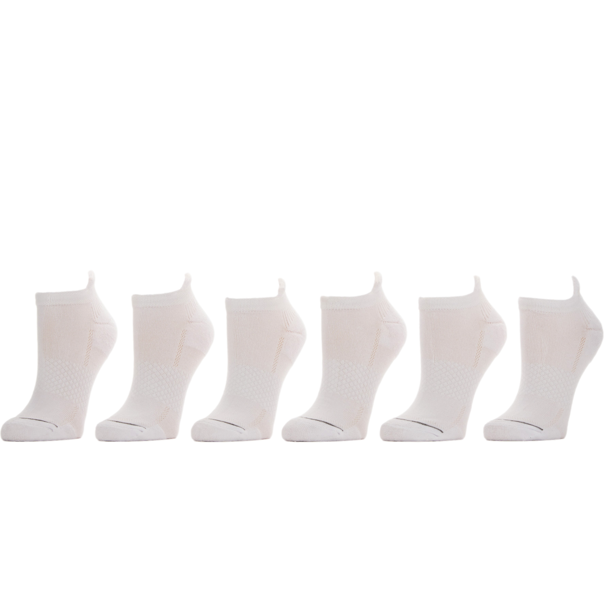 Ladies Low Cut Golf Socks, 6-Pack