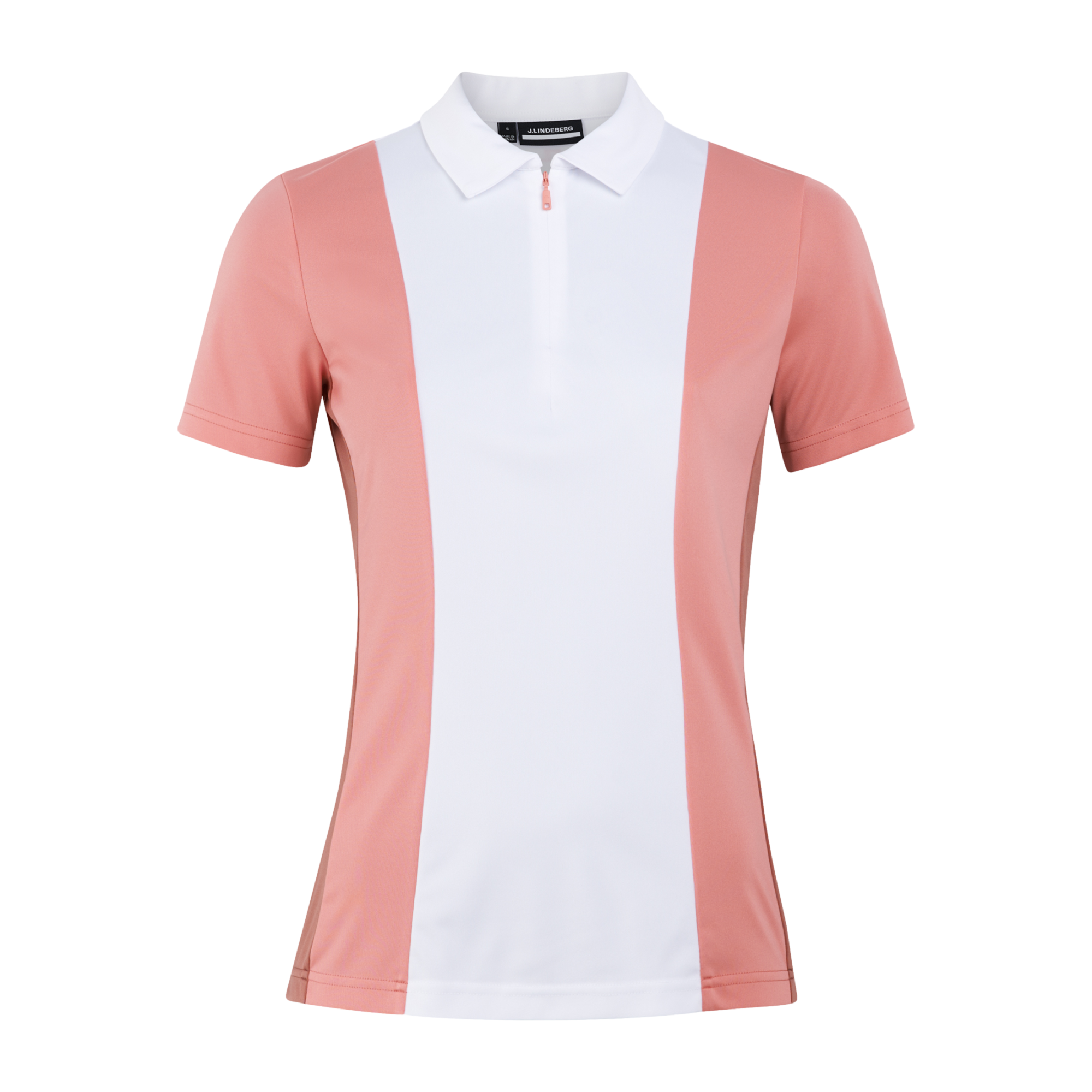 Evelina Colorblock Women's Short Sleeve Golf Polo Shirt