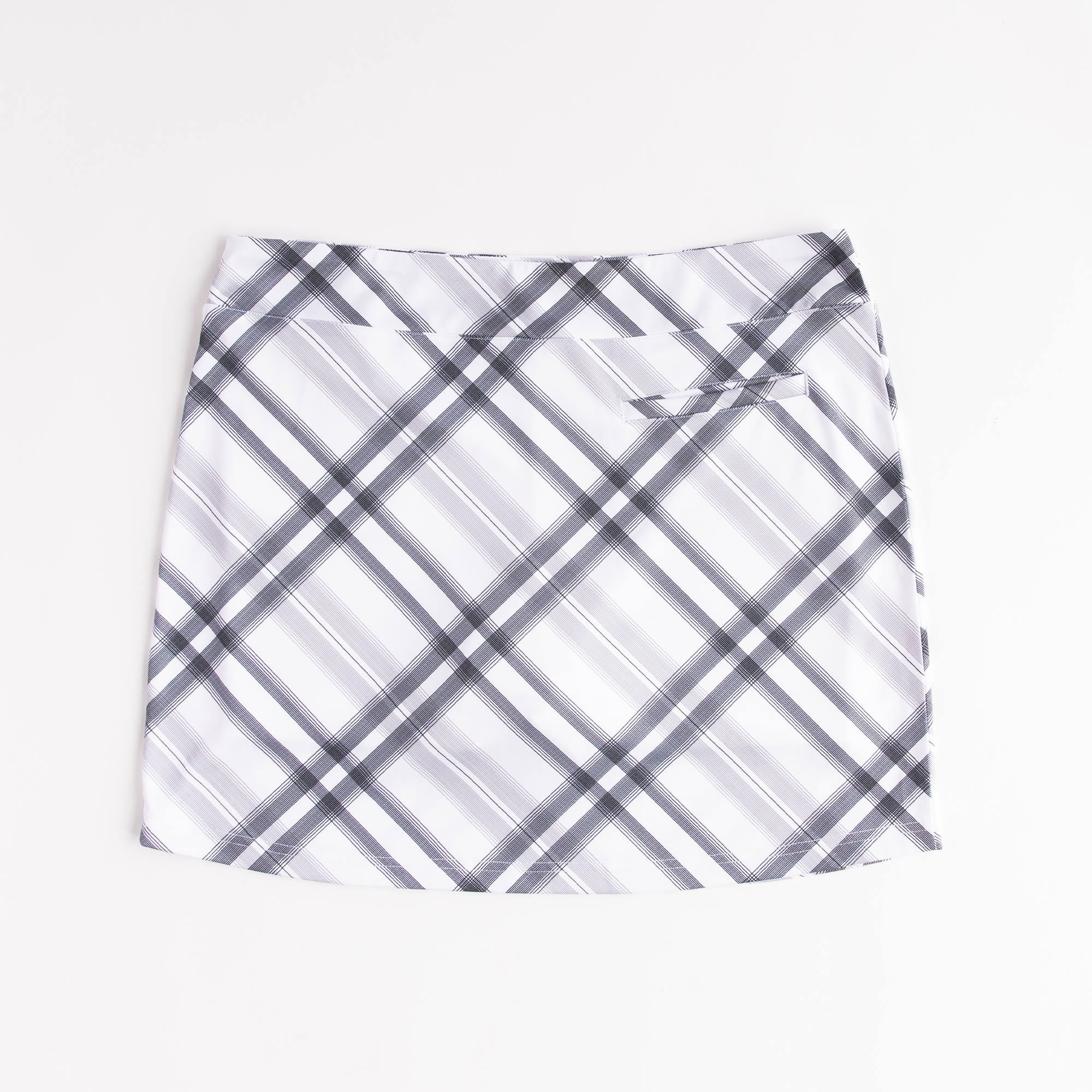 Diagonal Plaid Women's 16.5" Golf Skort