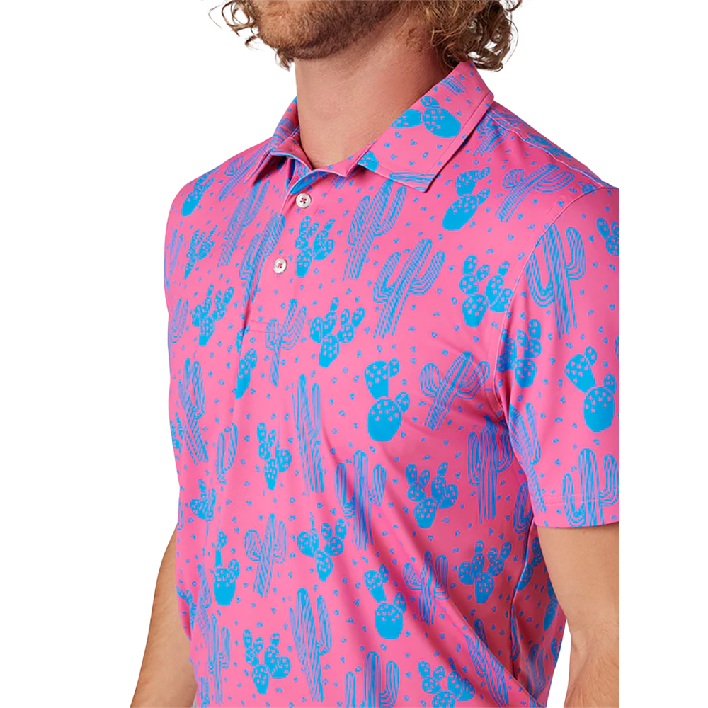 The Grand Mirage Performance Men's Short Sleeve Golf Polo Shirt