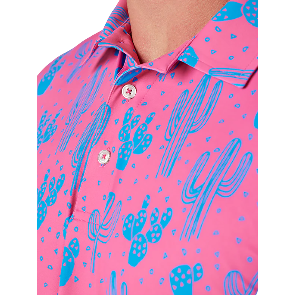 The Grand Mirage Performance Men's Short Sleeve Golf Polo Shirt