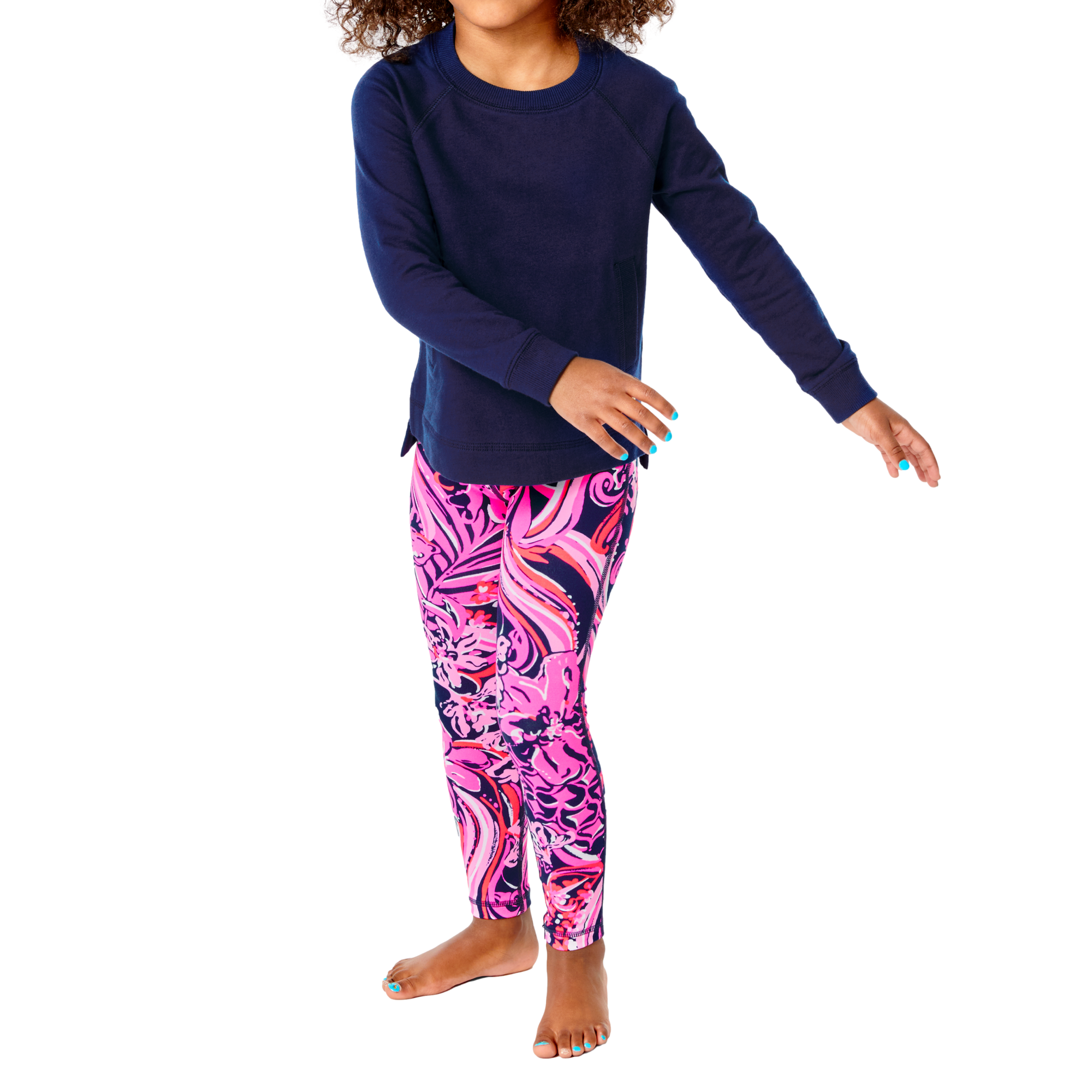  Lilly Pulitzer Girl's Mini Weekend Leggings Up