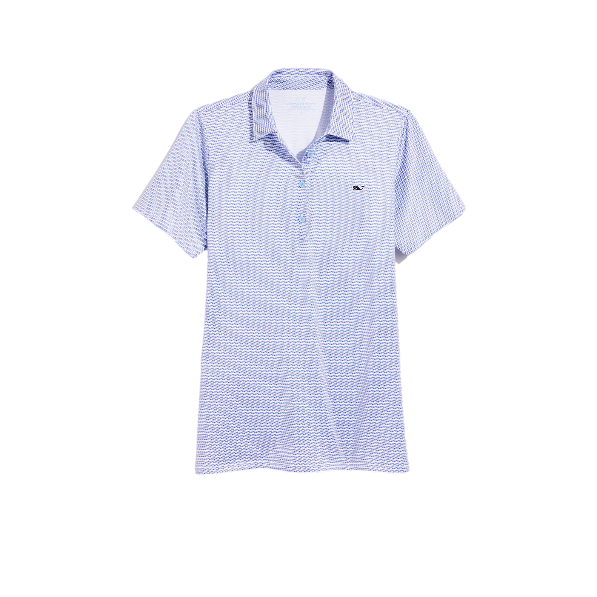 Micro Tees Performance Short Sleeve Polo Shirt