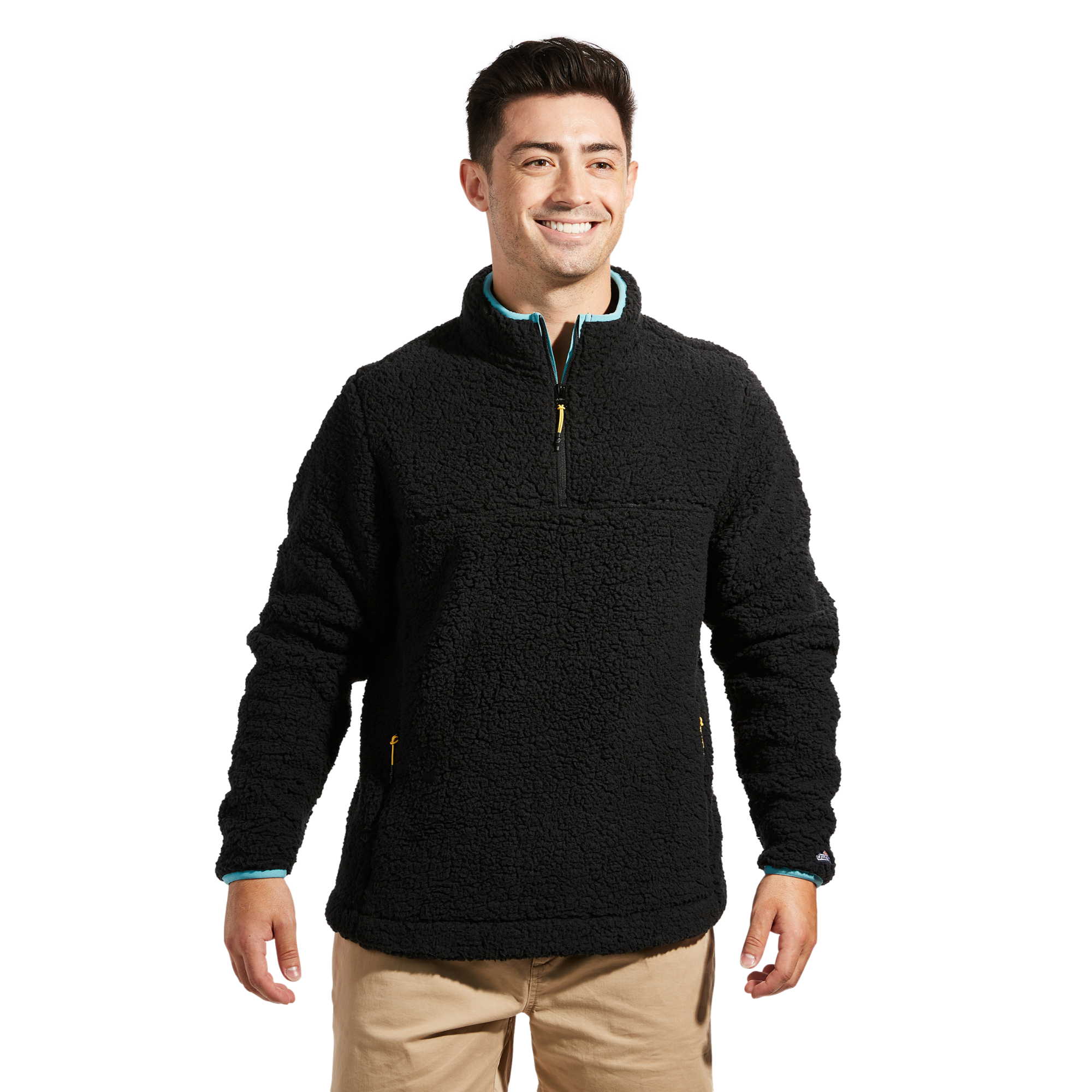 Night Night High-Pile Quarter-Zip Pull Over