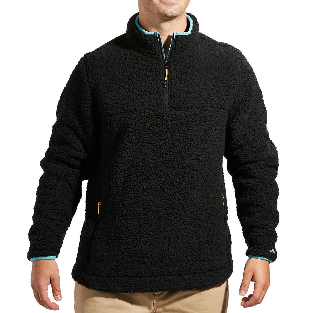 Night Night High-Pile Quarter-Zip Pull Over
