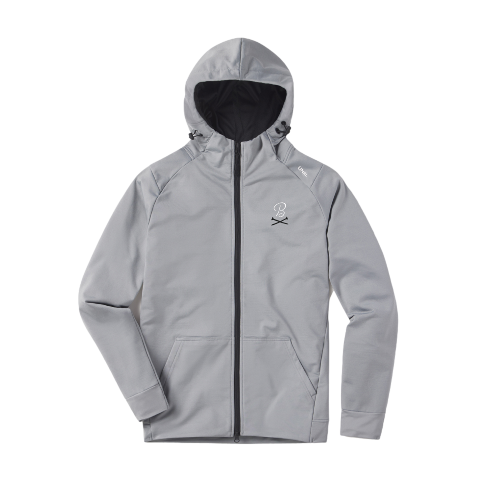 Barstool Sports UNRL X Barstool Golf Crossed Tees Zipped Hoodie