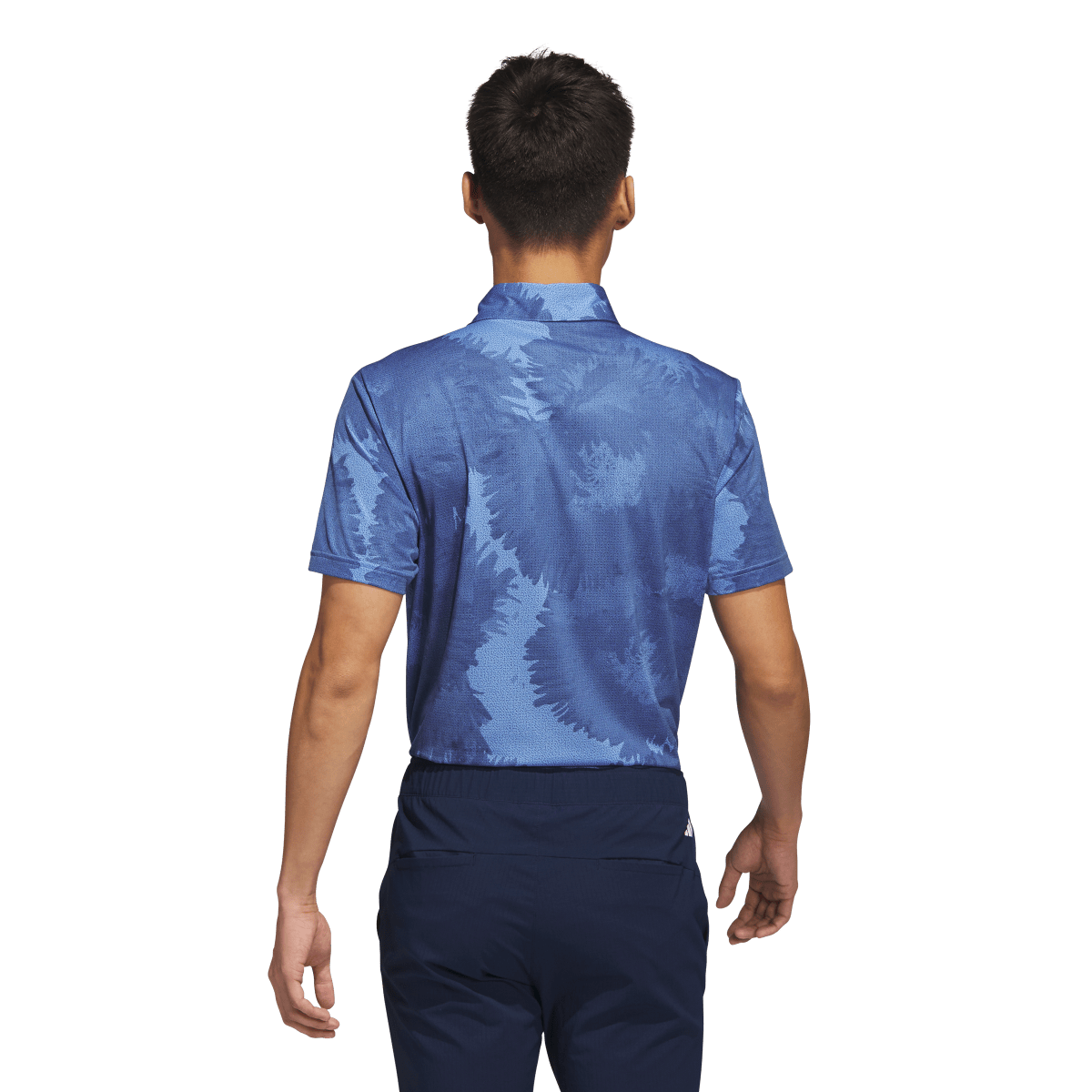 adidas Flower Mesh Short Sleeve Polo Shirt | PGA TOUR Superstore