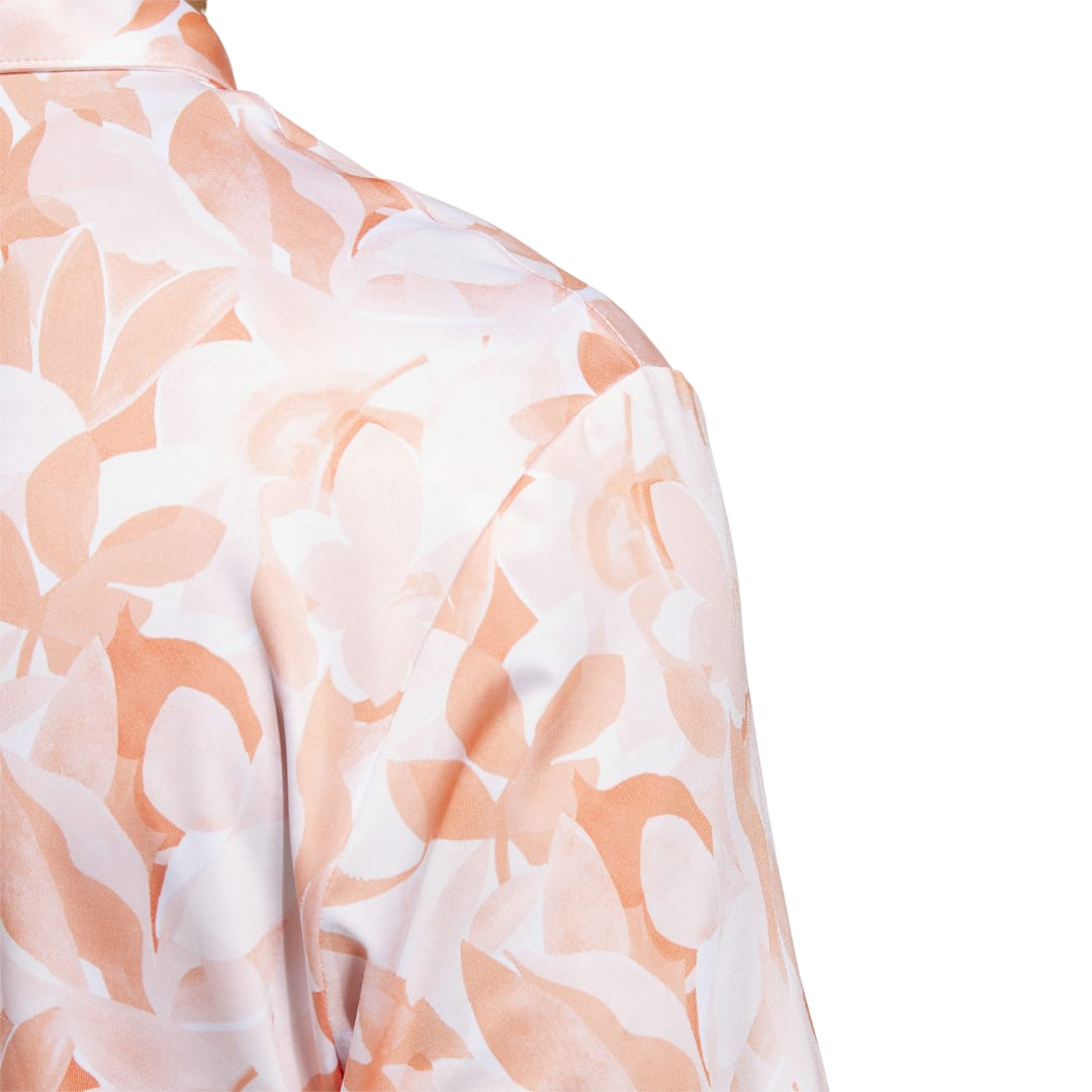 Floral Men's Short Sleeve Golf Polo Shirt