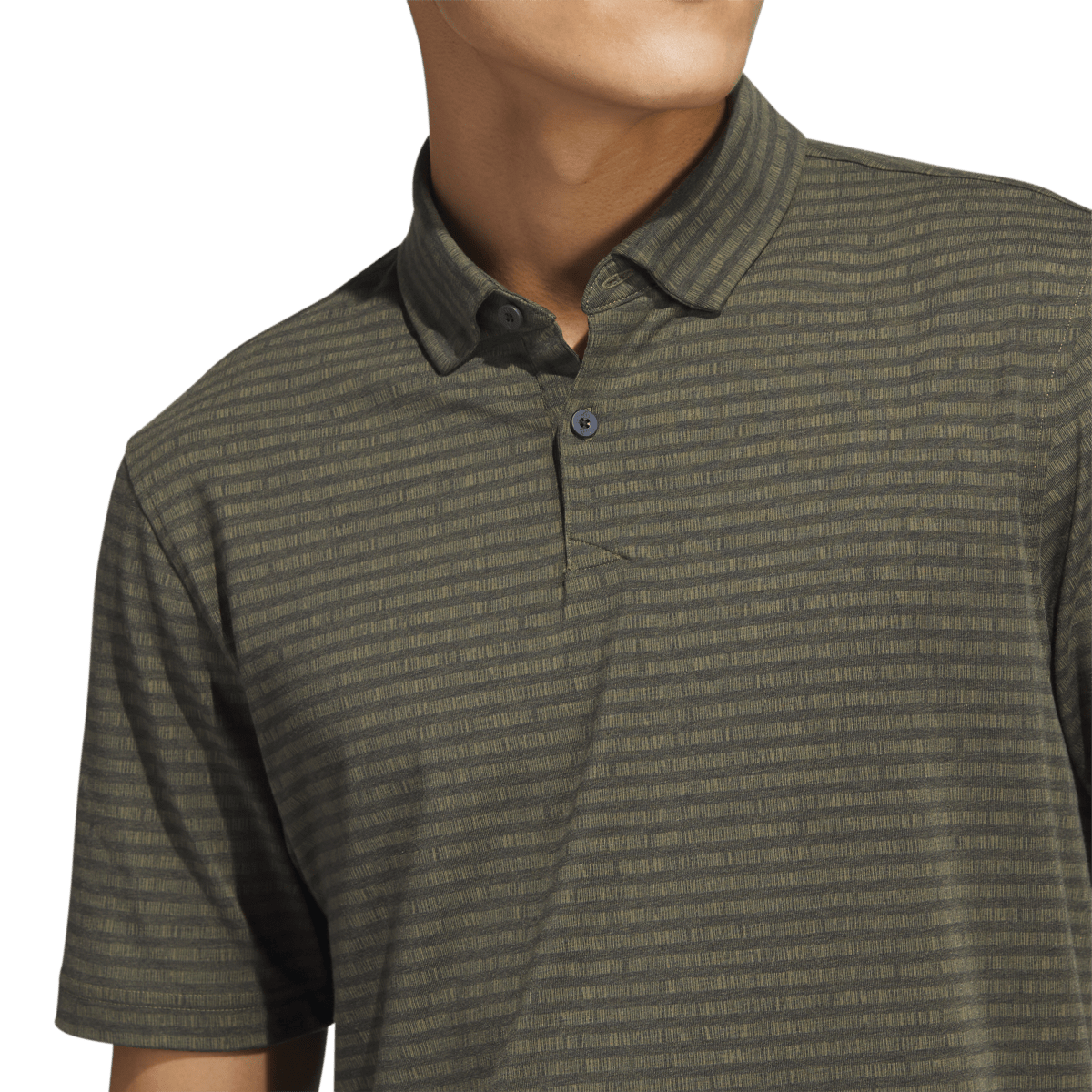 Go-To Striped Men's Short Sleeve Golf Polo Shirt