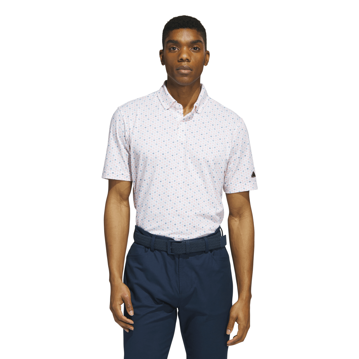 Go-To Printed Short Sleeve Polo Shirt